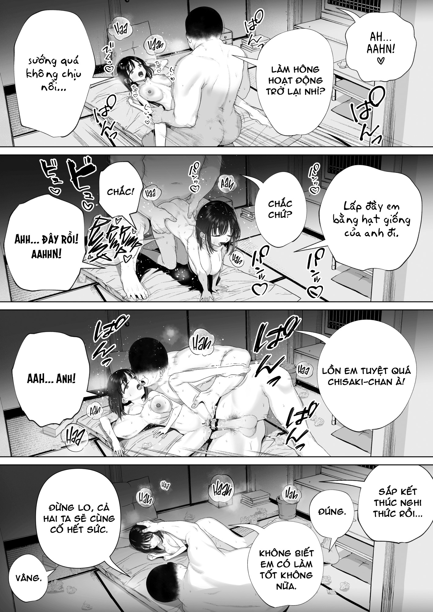 Đọc truyện hentai Nghi lễ thụ thai Chap 3
