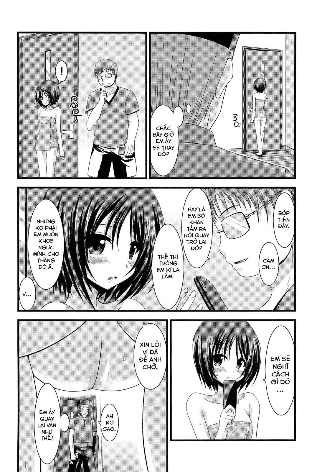 Đọc truyện hentai Cô gái thích khoả thân - Chap 8
