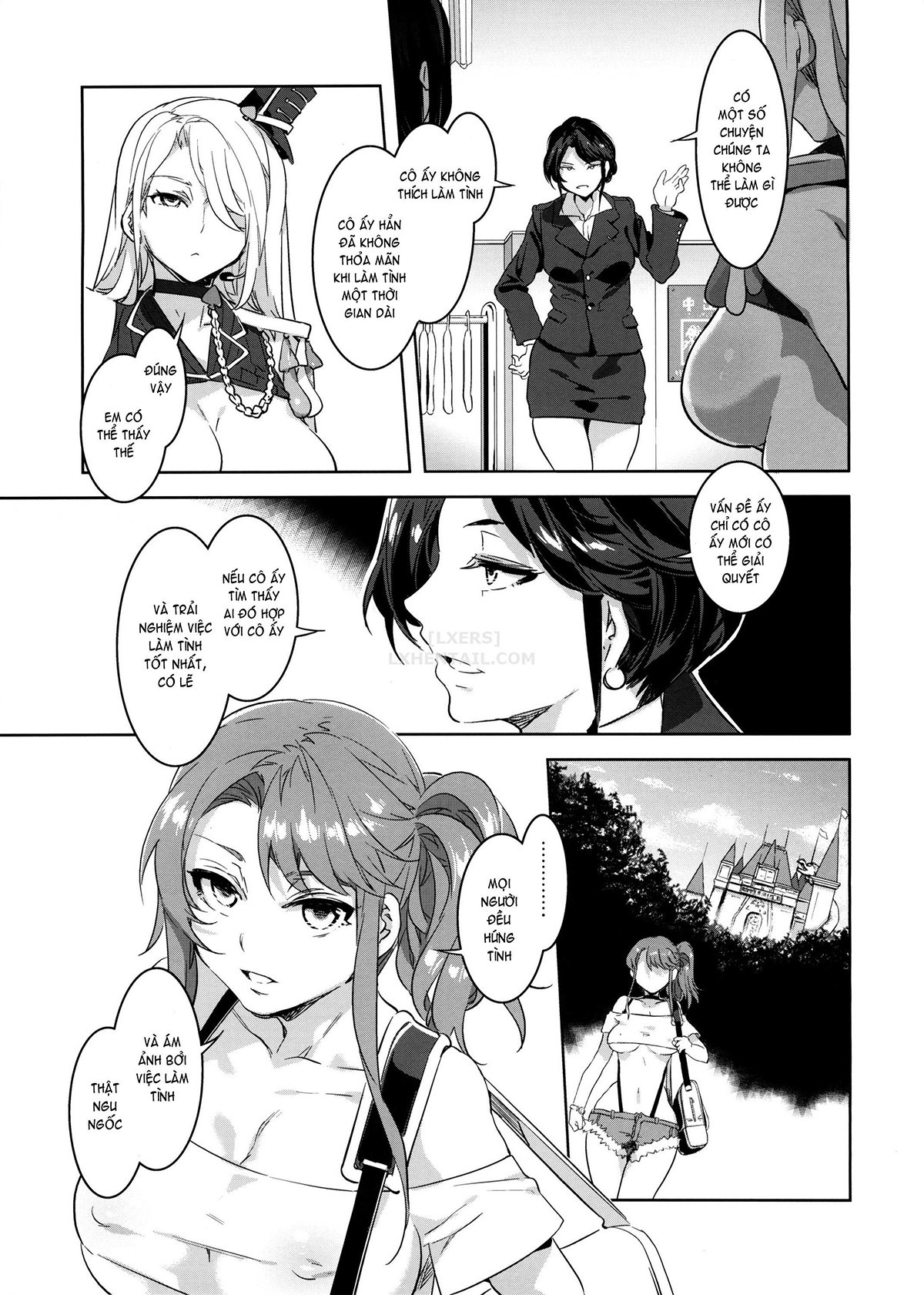 Đọc truyện hentai Oide Yo Mizuryuu Kei Land - Chap 3