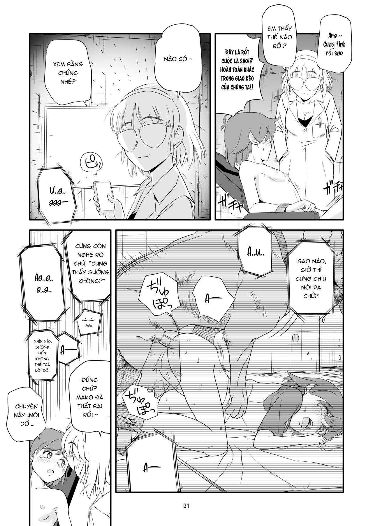 Đọc truyện hentai Quý Cô Quái Vật Phiên Bản 2 Chap 2