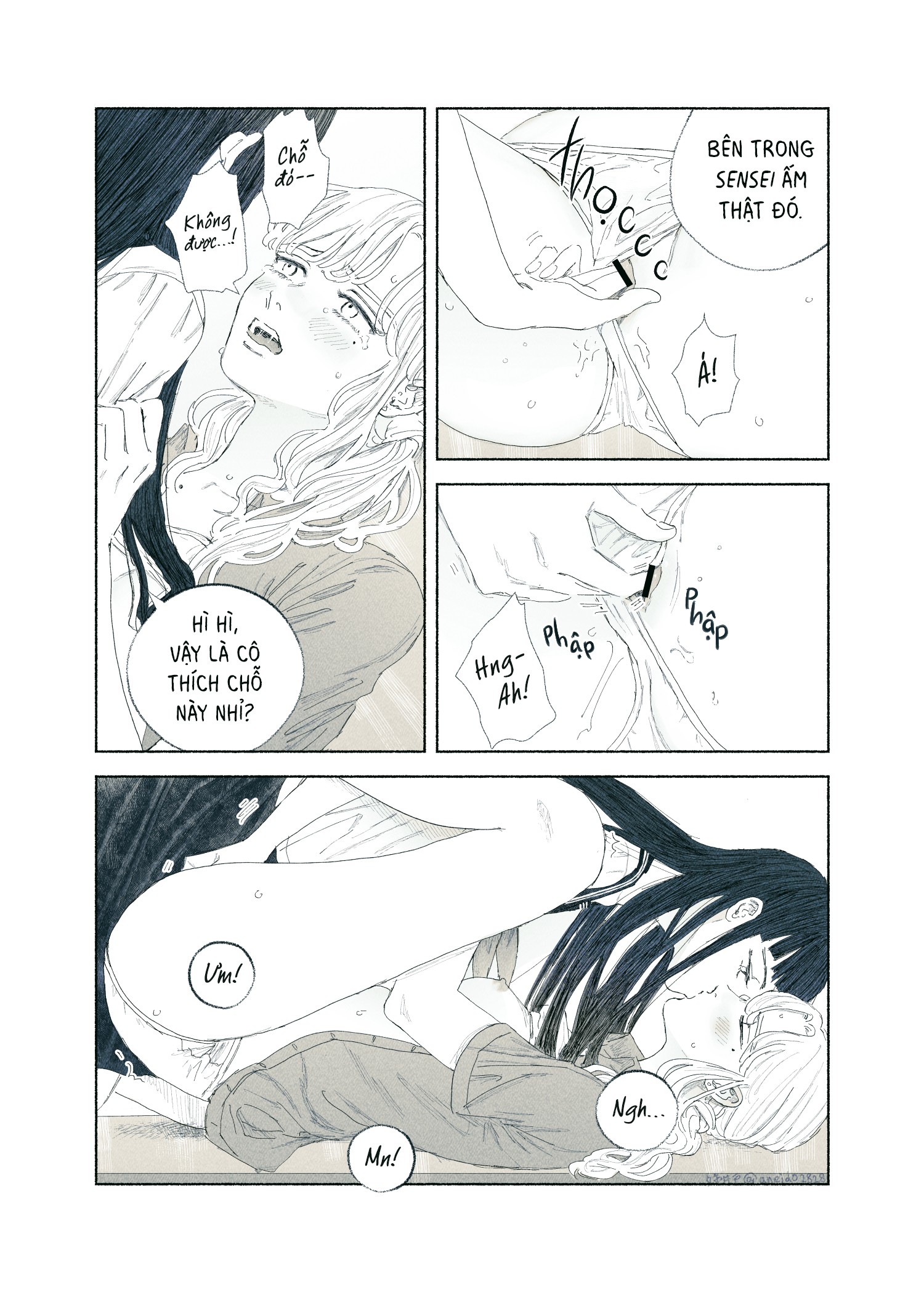 Đọc truyện hentai Chuyện về nữ giáo viên bị học sinh yandere nhấn chìm trong dục vọng - Tôi bị dằm trong tim