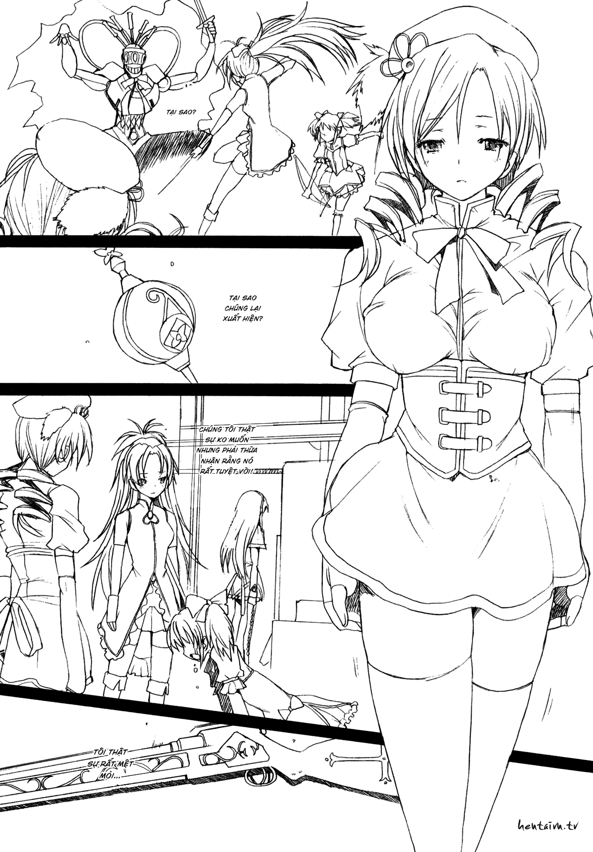 Đọc truyện hentai Lạc vào ổ dâm tặc - Oneshot