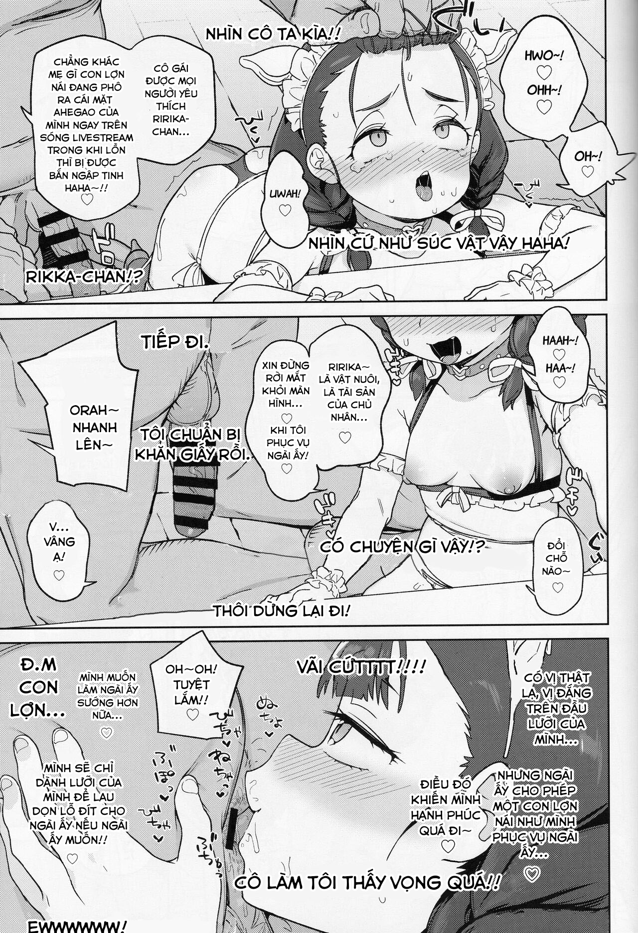 Đọc truyện hentai Tôi là một cô gái mũm mĩm và tôi thà bị bắt nạt còn hơn được yêu thương. - Oneshot