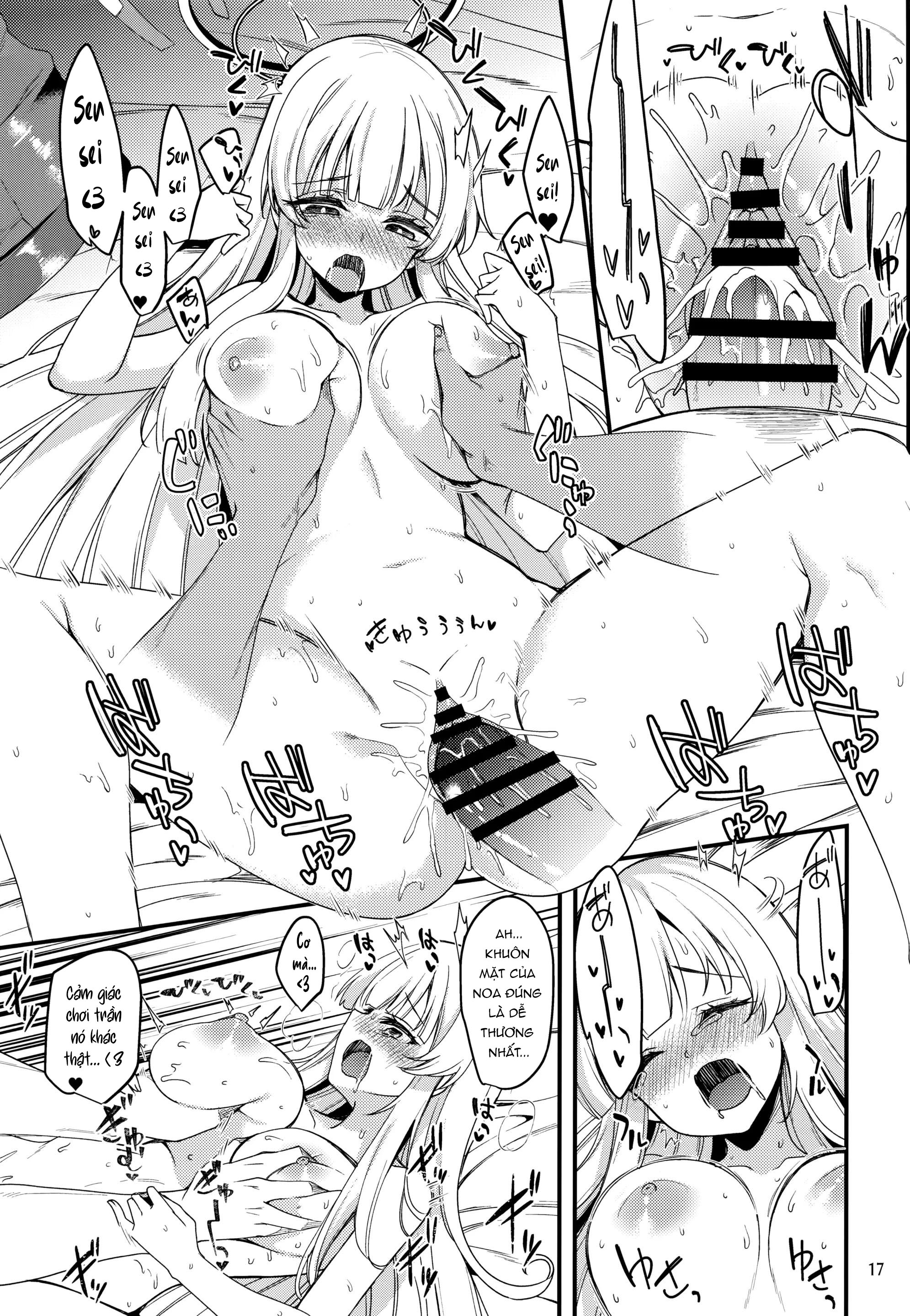 Đọc truyện hentai Sensei! Đừng nói chuyện này cho yuuka biết nhé! - Oneshot nứng