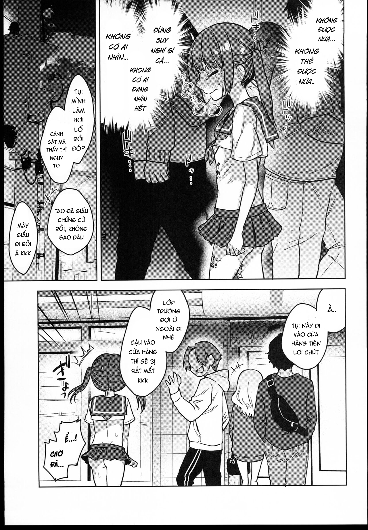 Đọc truyện hentai Lồn lớp trưởng công cộng! - Chap 3