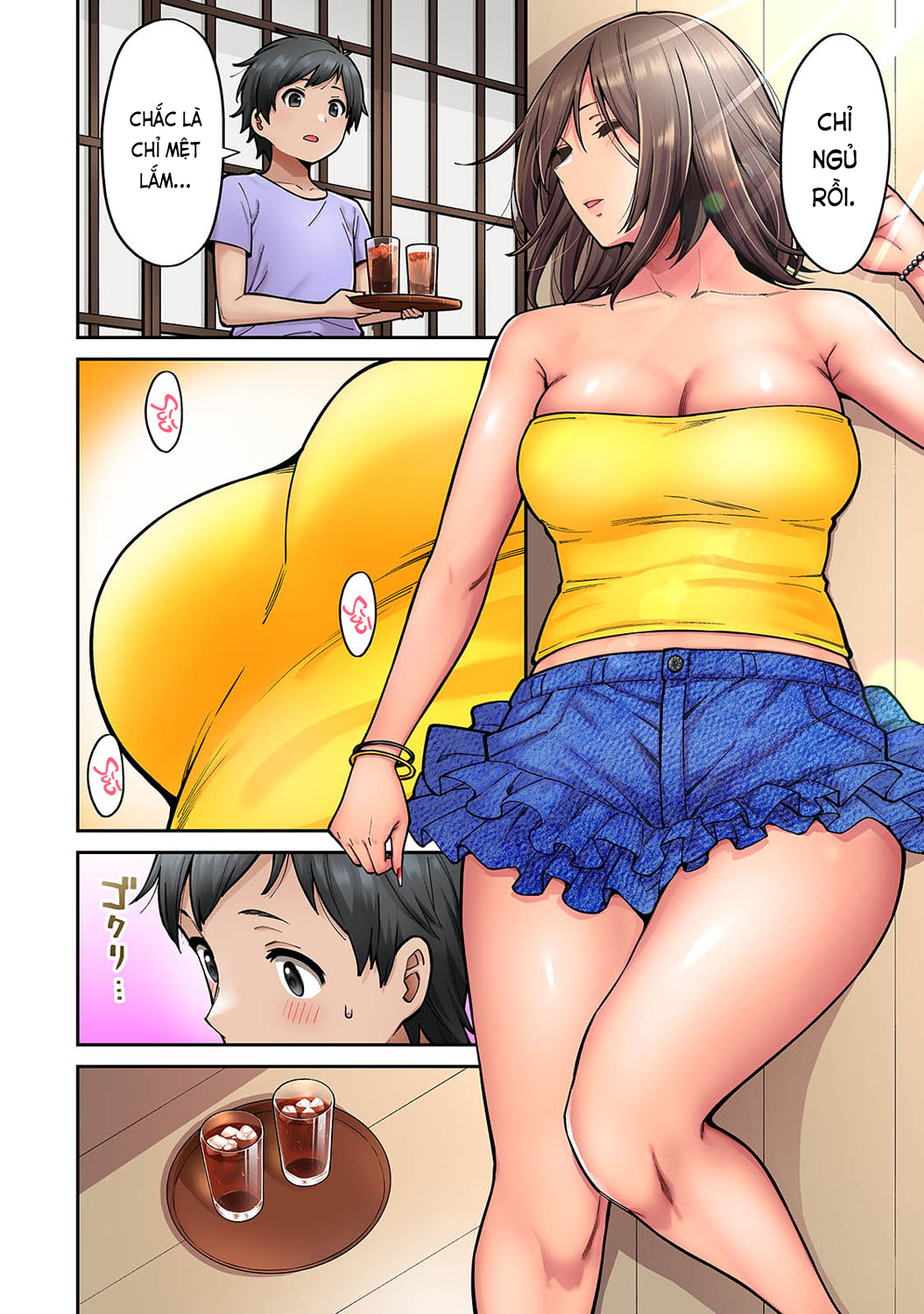 Đọc truyện hentai Người chị tôi thầm mến trở về trong bộ dạng gái lai Tây - Ch. 6