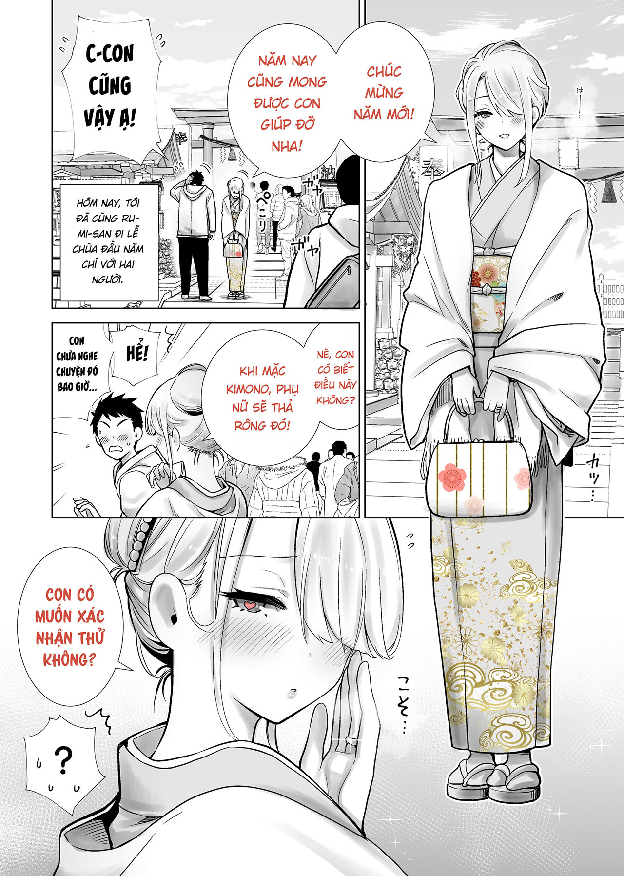 Đọc truyện hentai Tôi bulul mẹ thằng bạn vào sáng mùng 1 - Oneshot full
