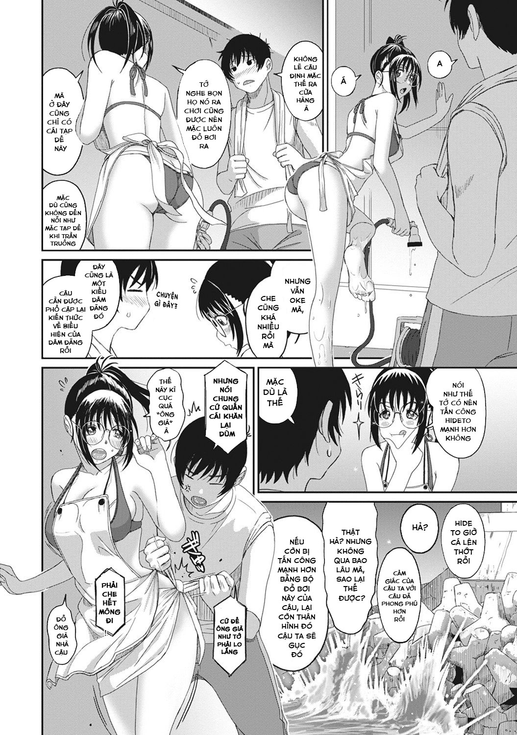 Đọc truyện hentai Nữ sinh dậy thì sớm vú to - Chap 10