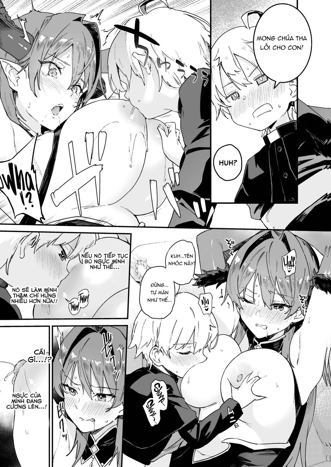 Đọc truyện hentai Tôi sẽ chiến đấu với cô gái dâm dục bằng những hình phạt tình dục! - Oneshot