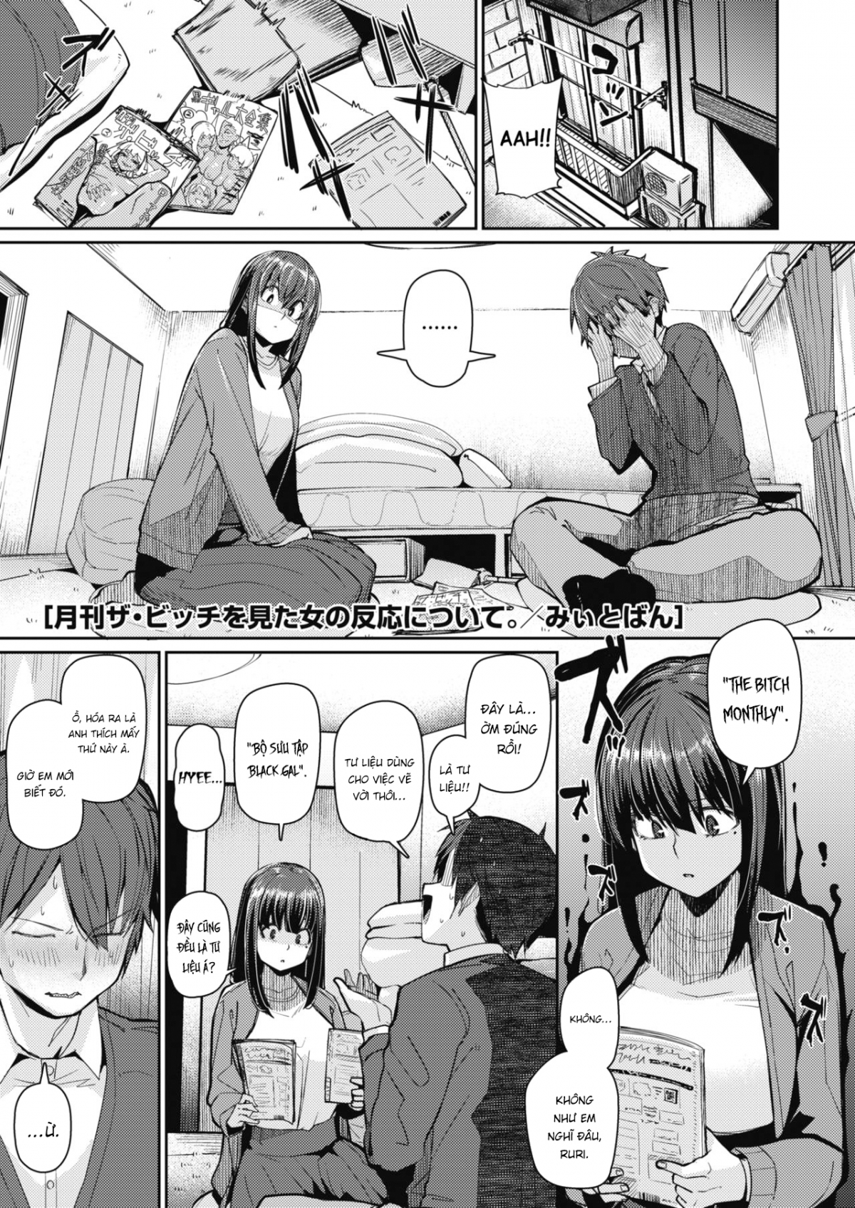 Đọc truyện hentai Gekkan - Oneshot