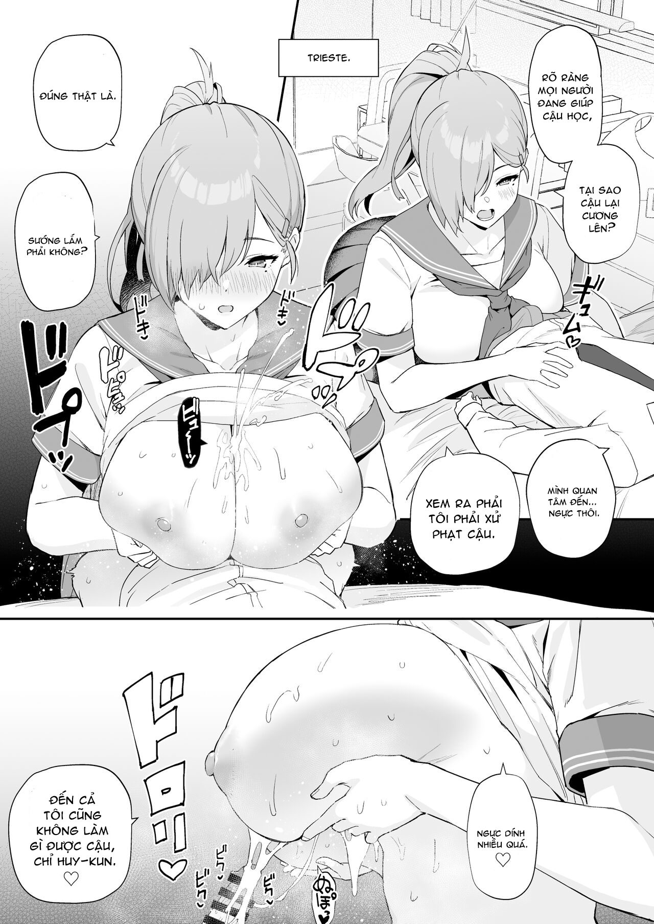 Đọc truyện hentai Chị gái vú to lồn ướt thật hấp dẫn - Oneshot