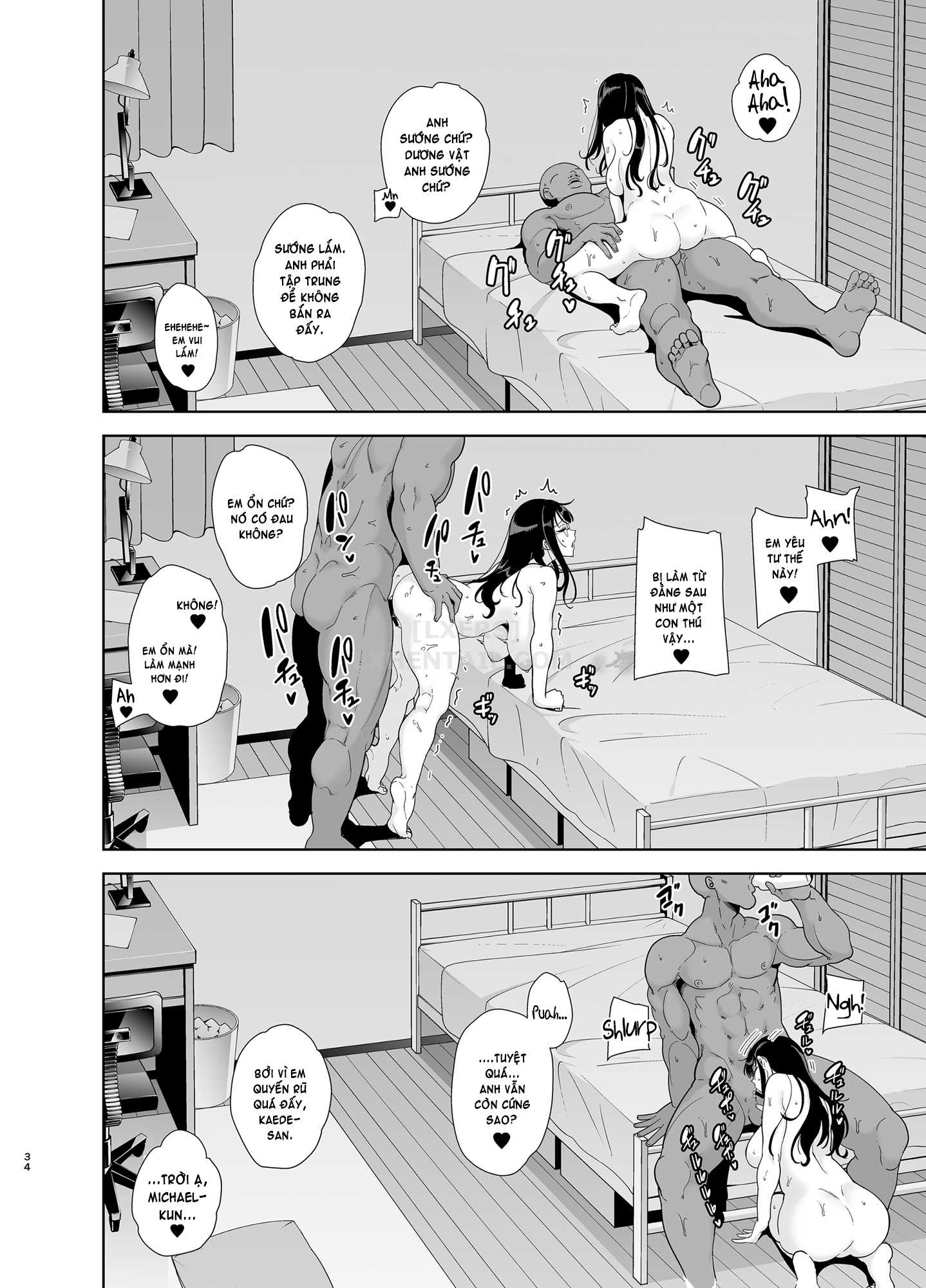 Đọc truyện hentai Wild-shiki Nihonjin Tsuma no Netorikata Sono - Chap 1 - Có che