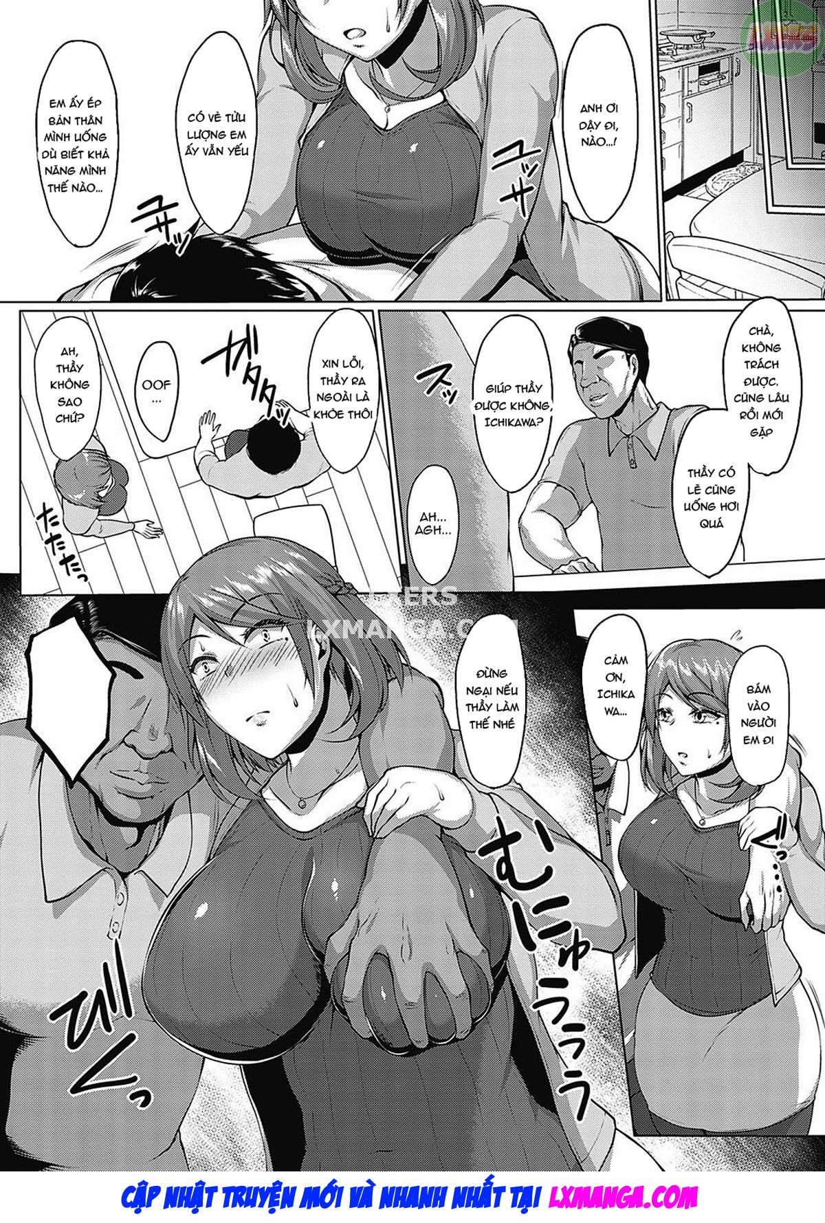 Đọc truyện hentai Cô hầu gái xinh đẹp - Chap 4