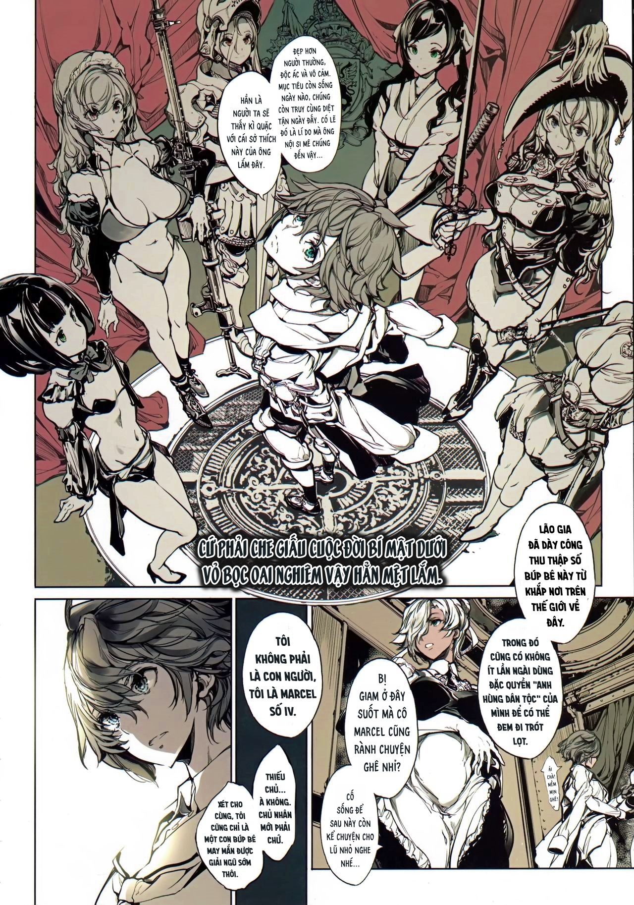Đọc truyện hentai Dinh thự búp bê - Chap 1