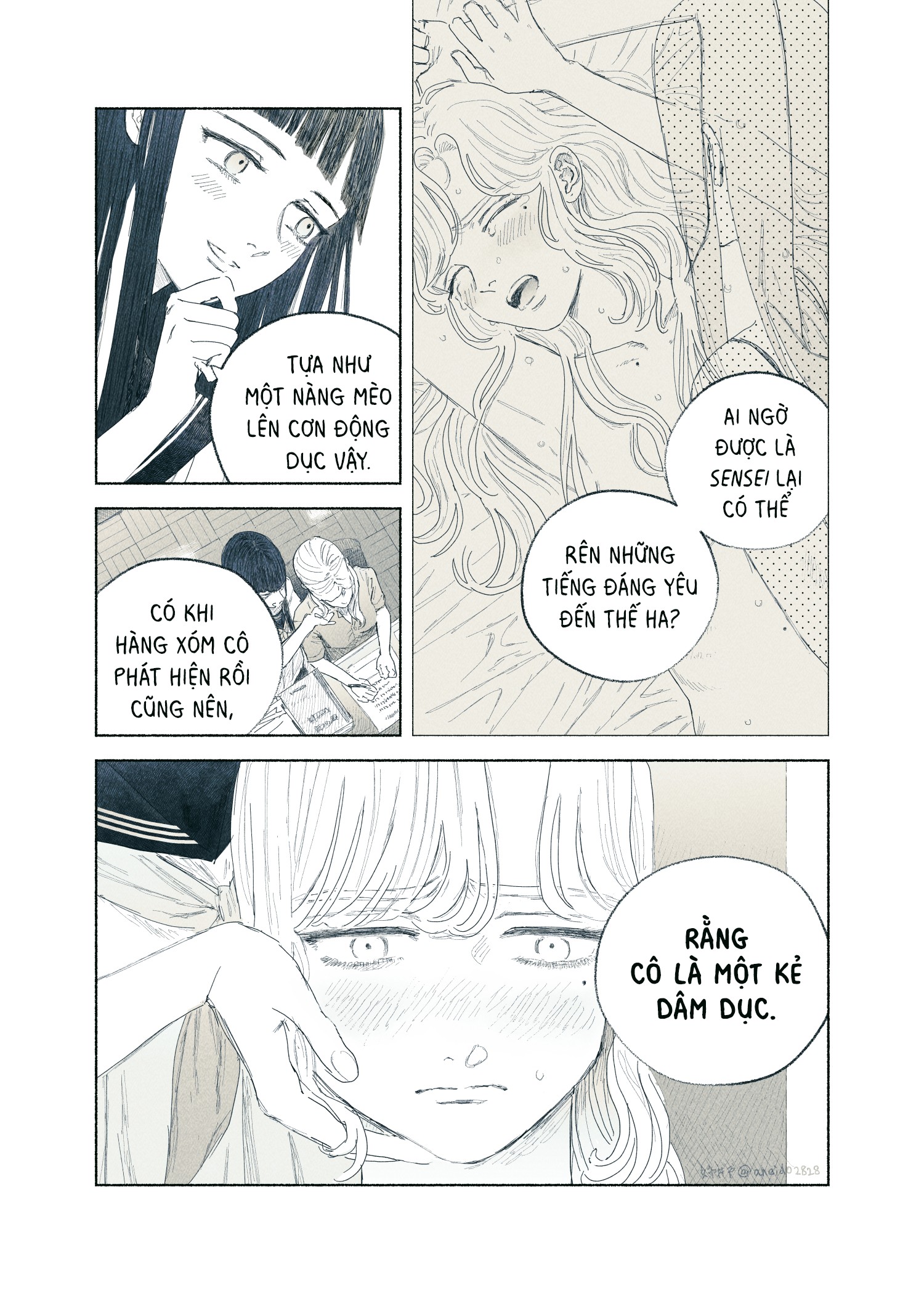 Đọc truyện hentai Chuyện về nữ giáo viên bị học sinh yandere nhấn chìm trong dục vọng - Tôi bị dằm trong tim