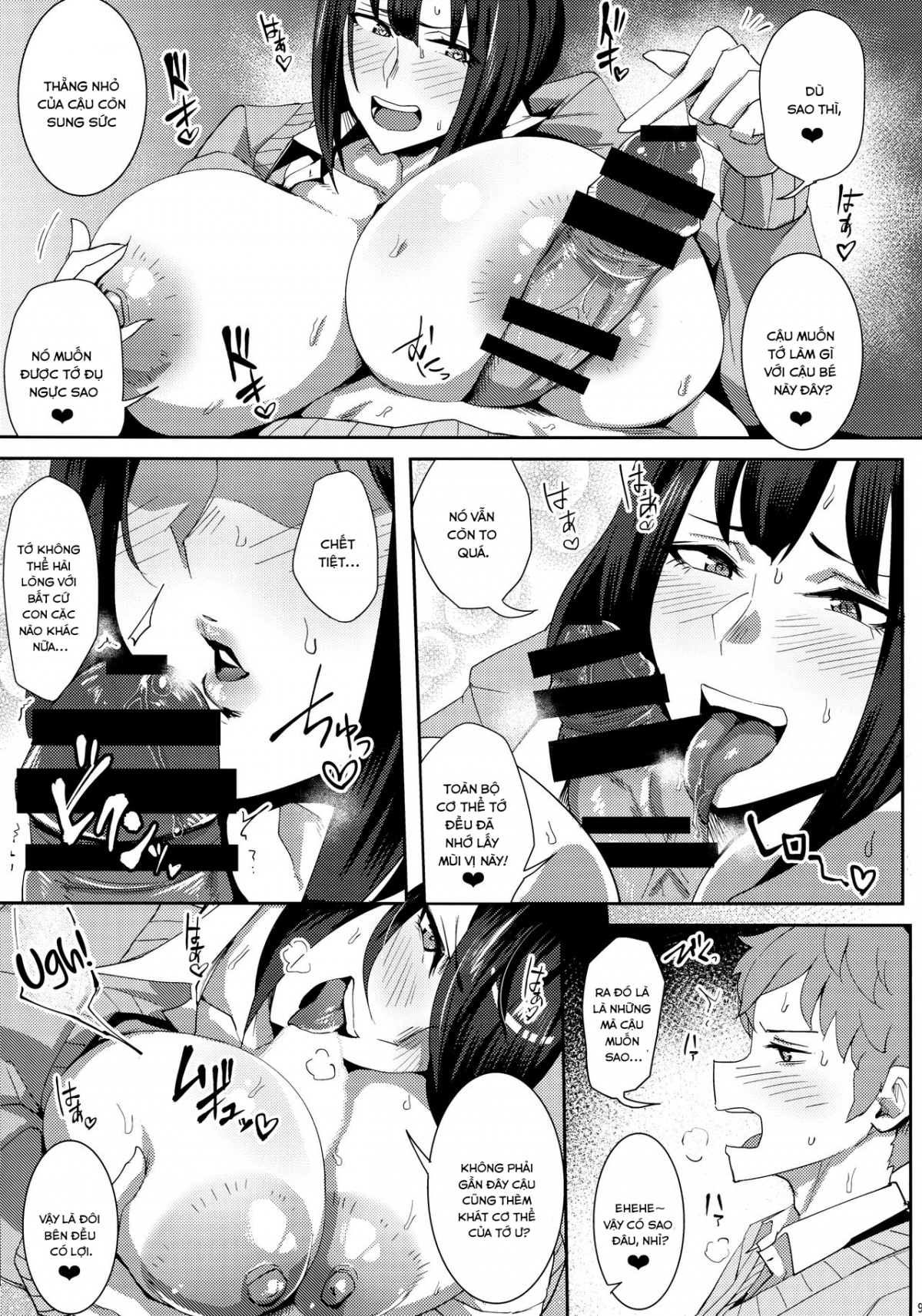 Đọc truyện hentai Minami-san Sensational - Oneshot - Có che
