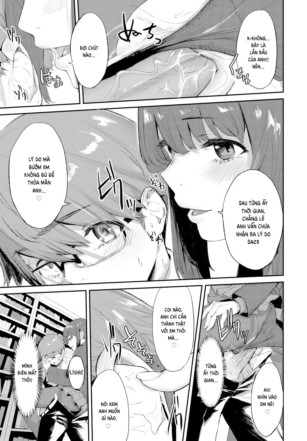 Đọc truyện hentai Library Secrets - Oneshot
