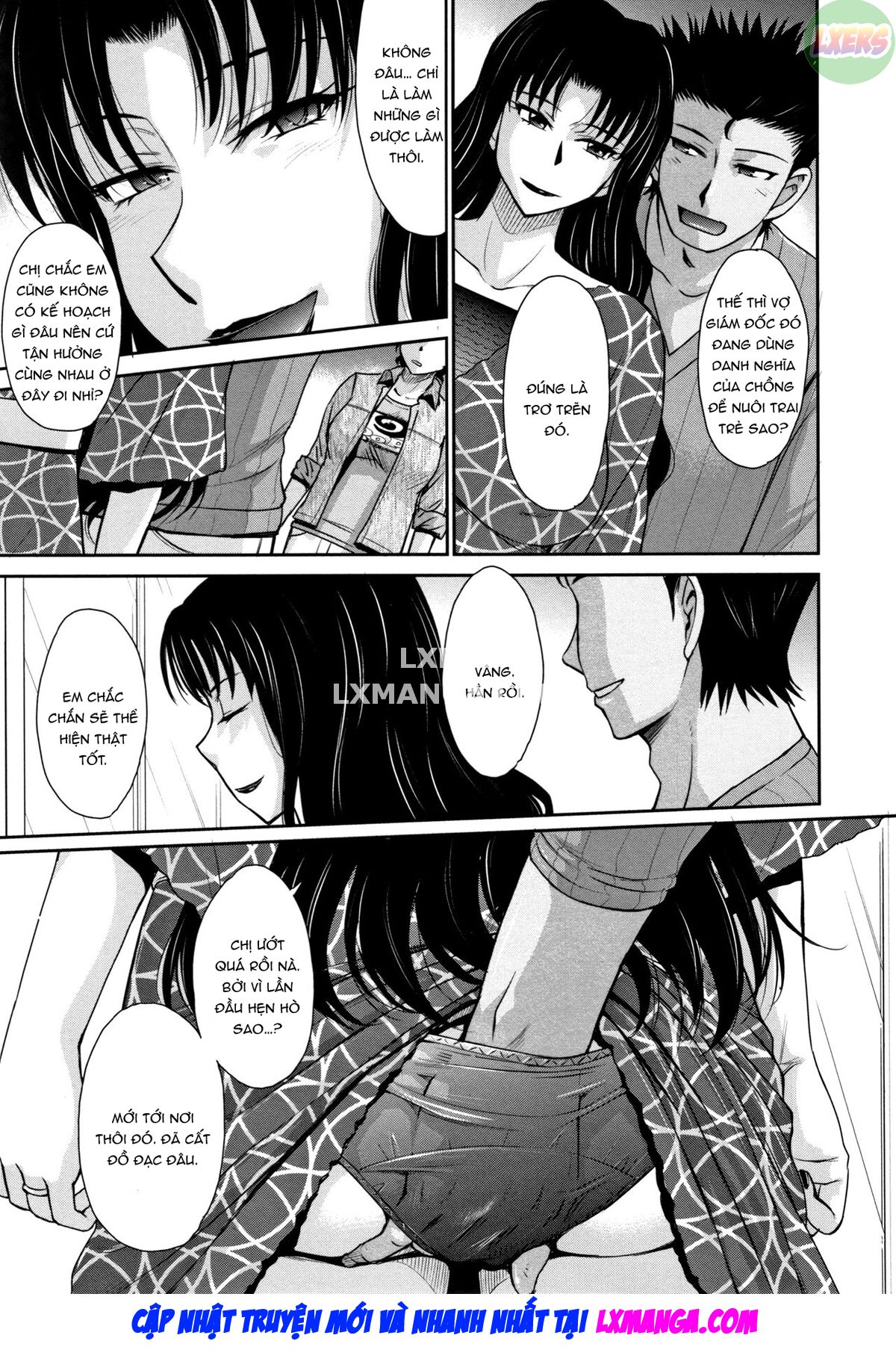 Đọc truyện hentai Người phụ nữ có chồng, bí mật và thịt - Chap 4