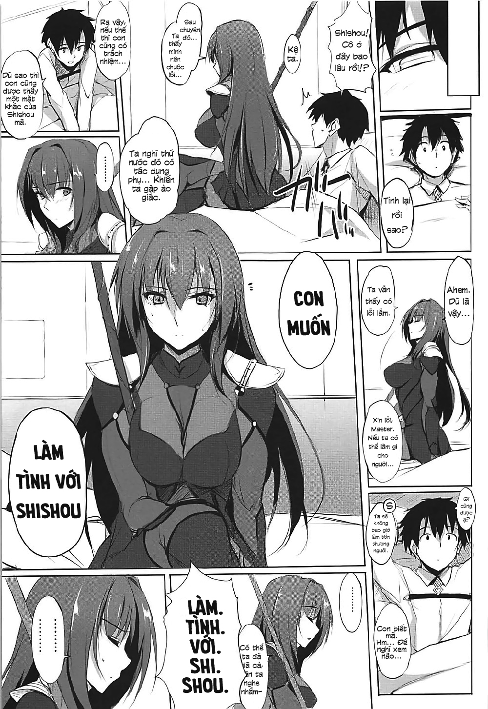 Đọc truyện hentai Shishou wa Midara na Yami no Joou (Fate/Grand Order) - Oneshot