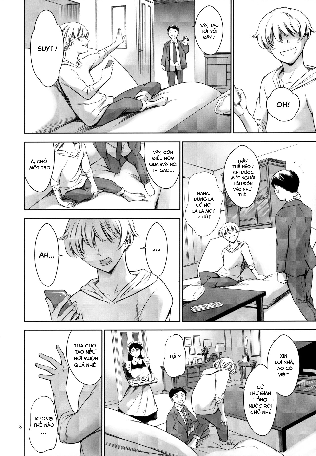 Đọc truyện hentai Uchi no Maid - Oneshot