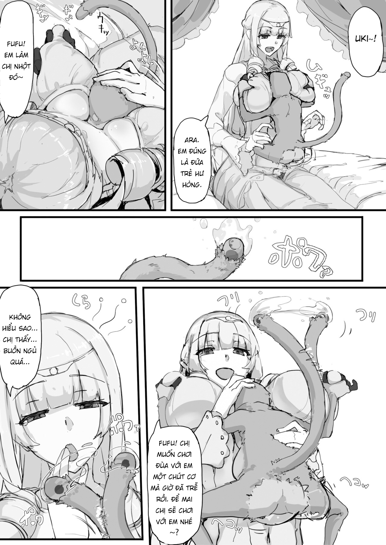 Đọc truyện hentai Tiểu thư và con khỉ may mắn. - Chap 1