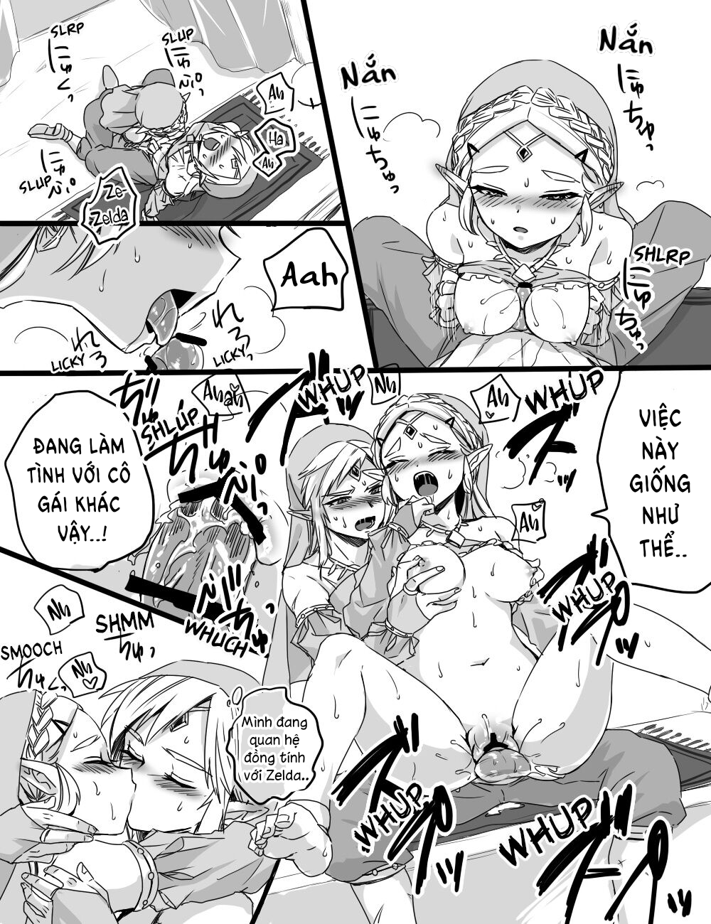 Đọc truyện hentai Vụ án Hồ Tình Yêu (The Legend of Zelda) - Chap II