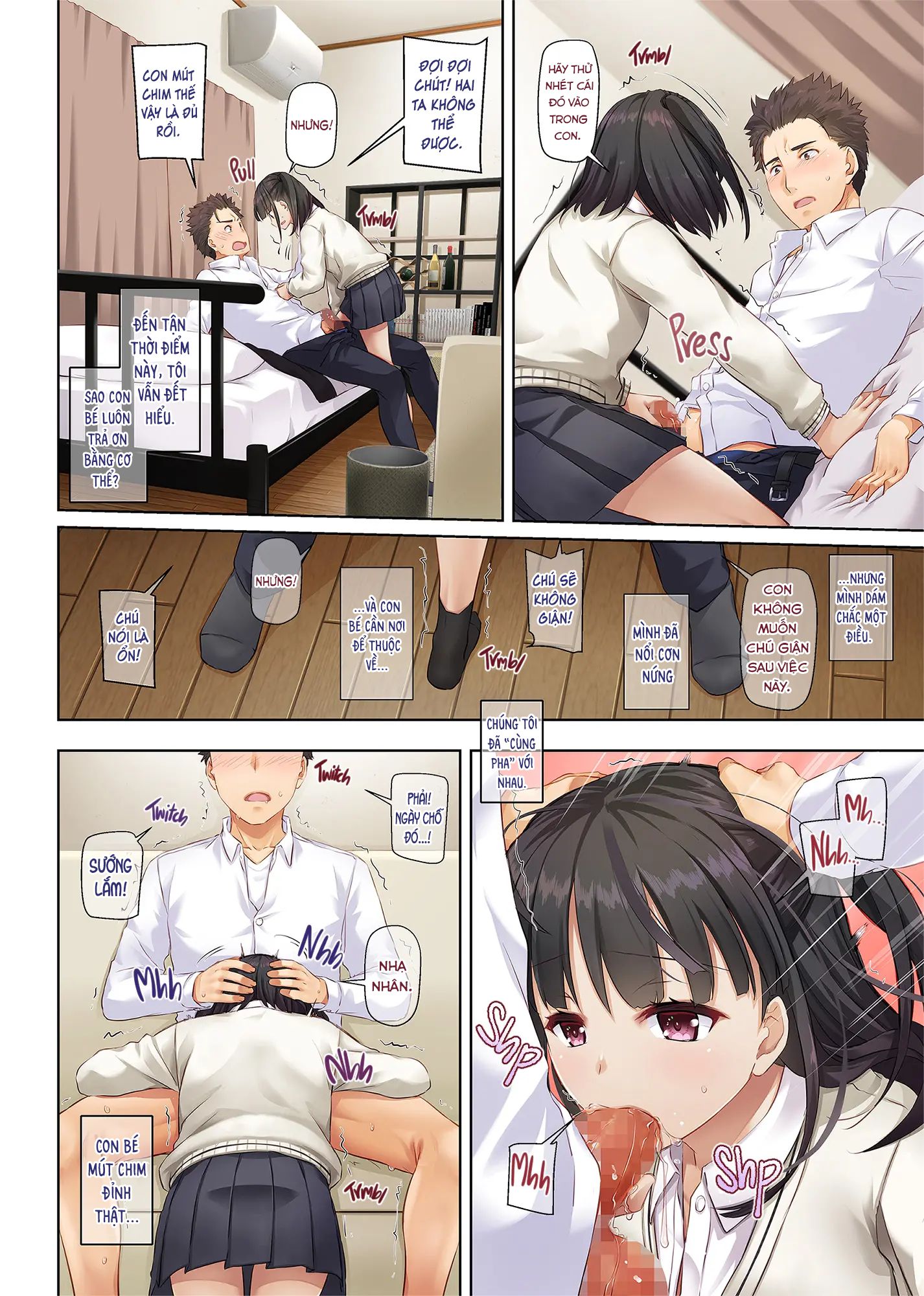 Đọc truyện hentai Ở Chung Với Gái Bỏ Nhà Đi Bụi - Chap 1