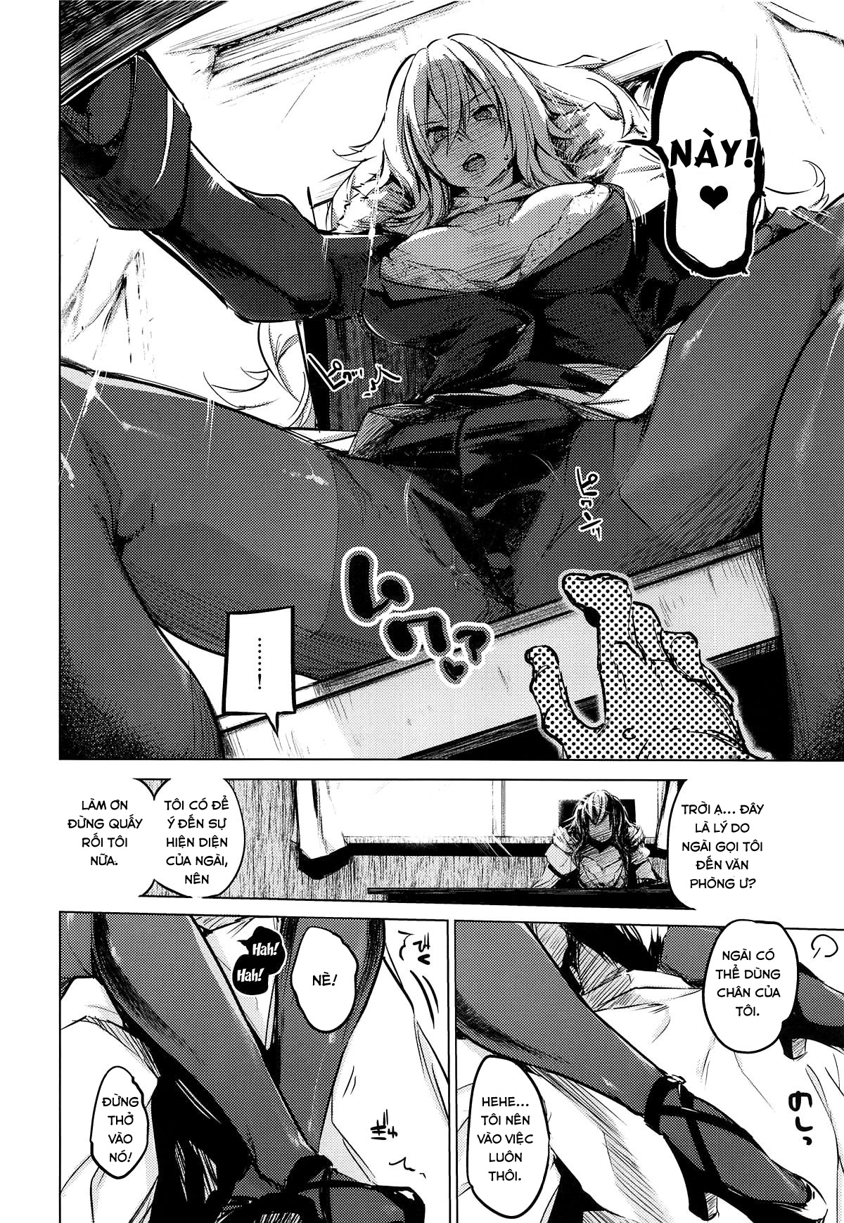 Đọc truyện hentai Yami ni Sasayaku Kanbi (Azur Lane) - Oneshot