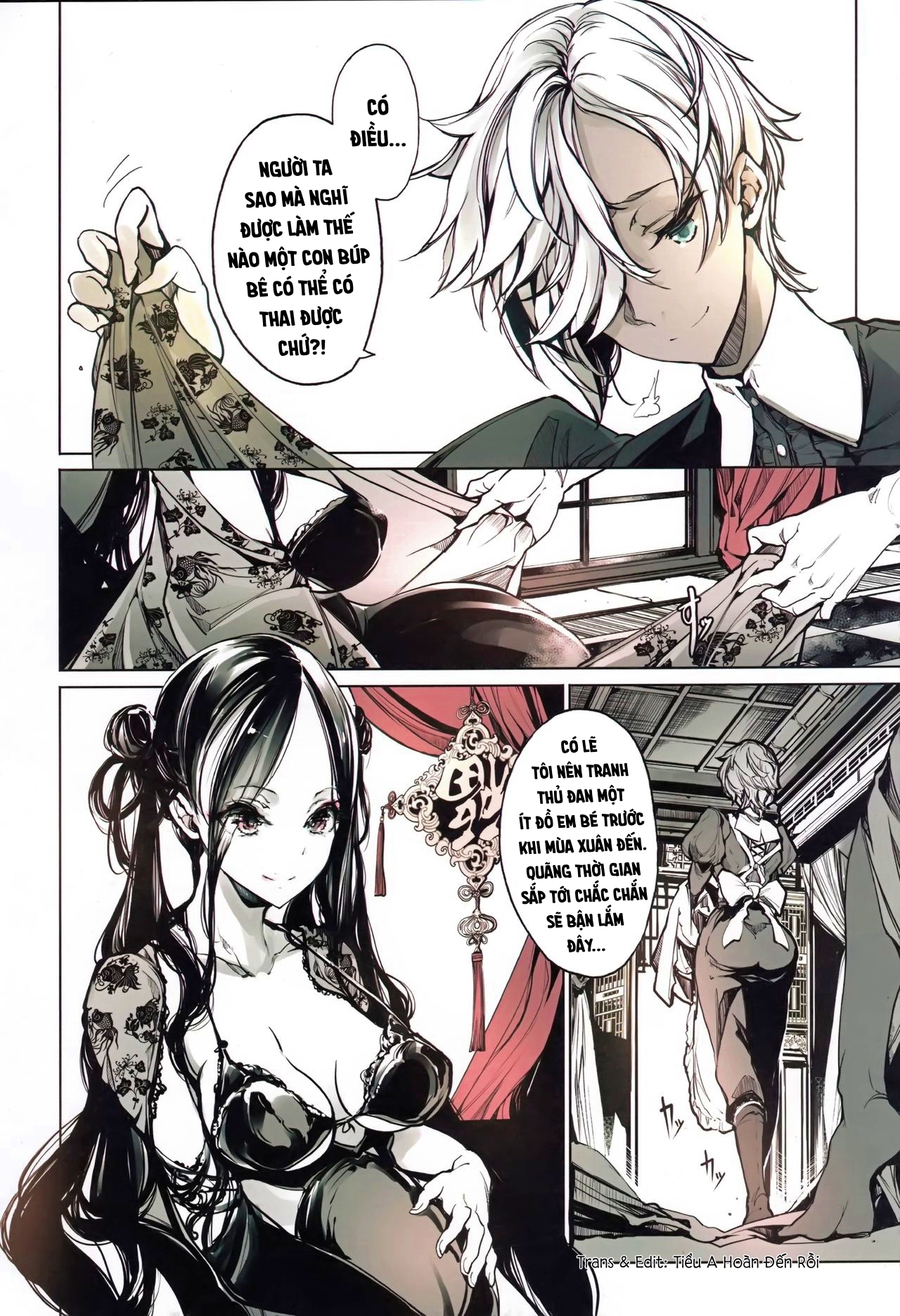 Đọc truyện hentai Dinh thự búp bê - Chap 2
