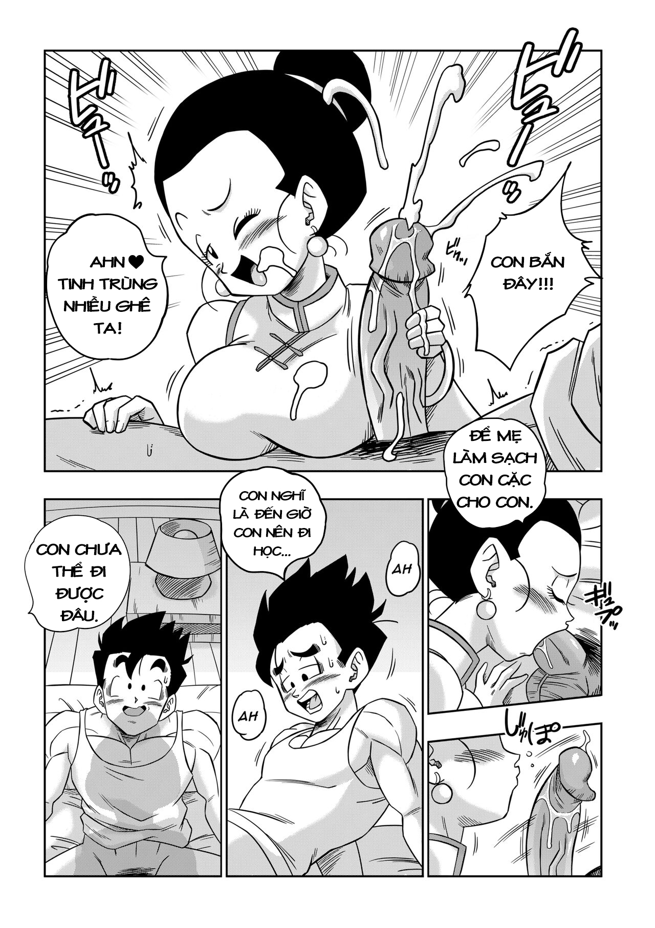 Đọc truyện hentai Cặc Hóa Siêu Xayda Đại Chiến Với Những Cái Lồn Xinh - Chap 5: Báo hiếu mỗi sáng (Không che)