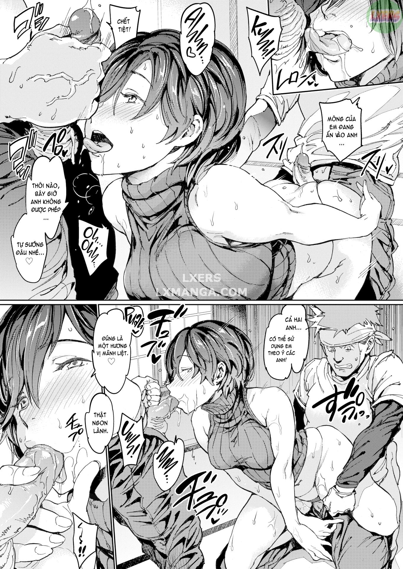 Đọc truyện hentai Sự hiếu khách của vợ Oneshot