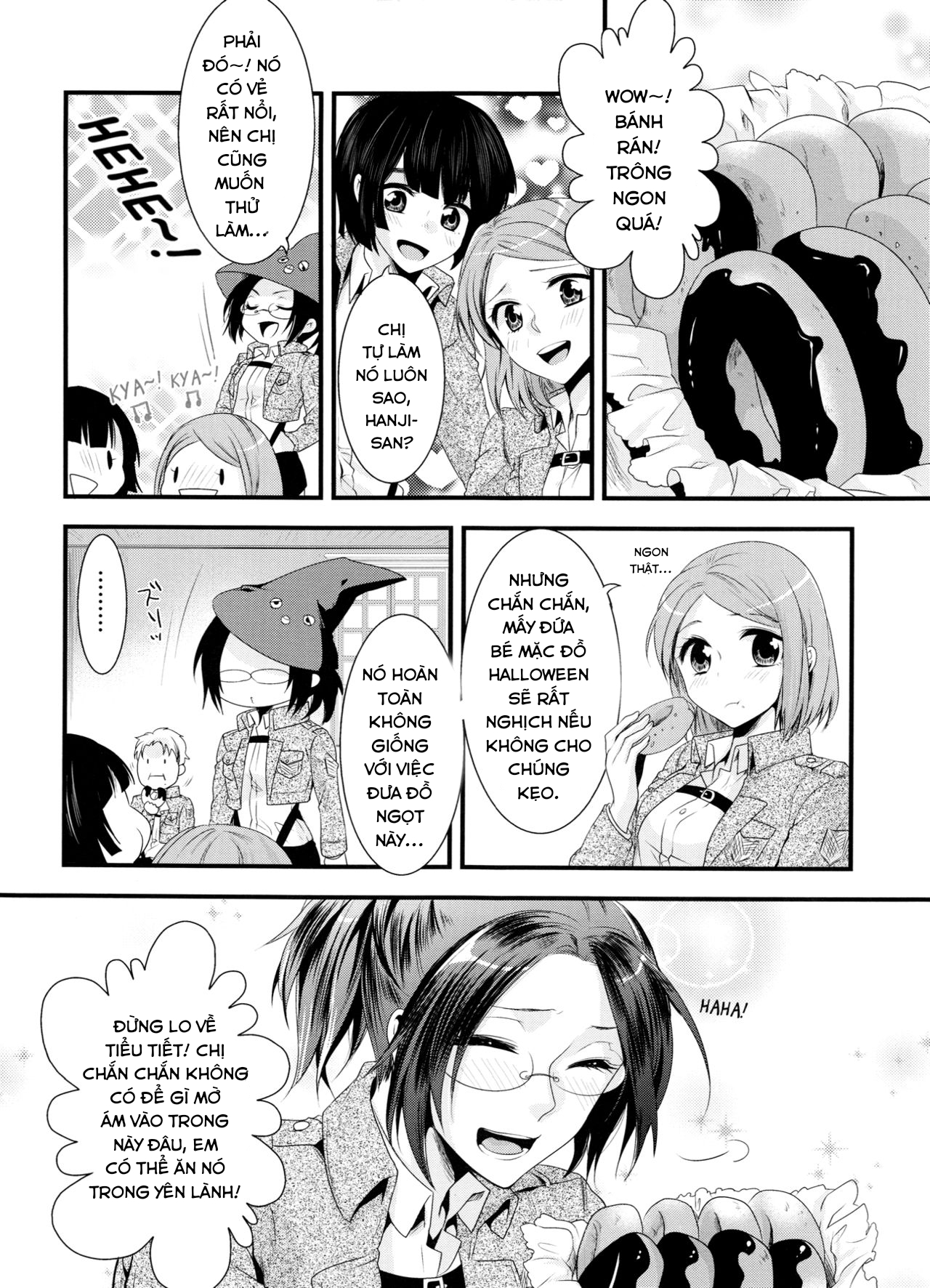 Đọc truyện hentai Candy Holic(Attack on Titan) - Oneshot