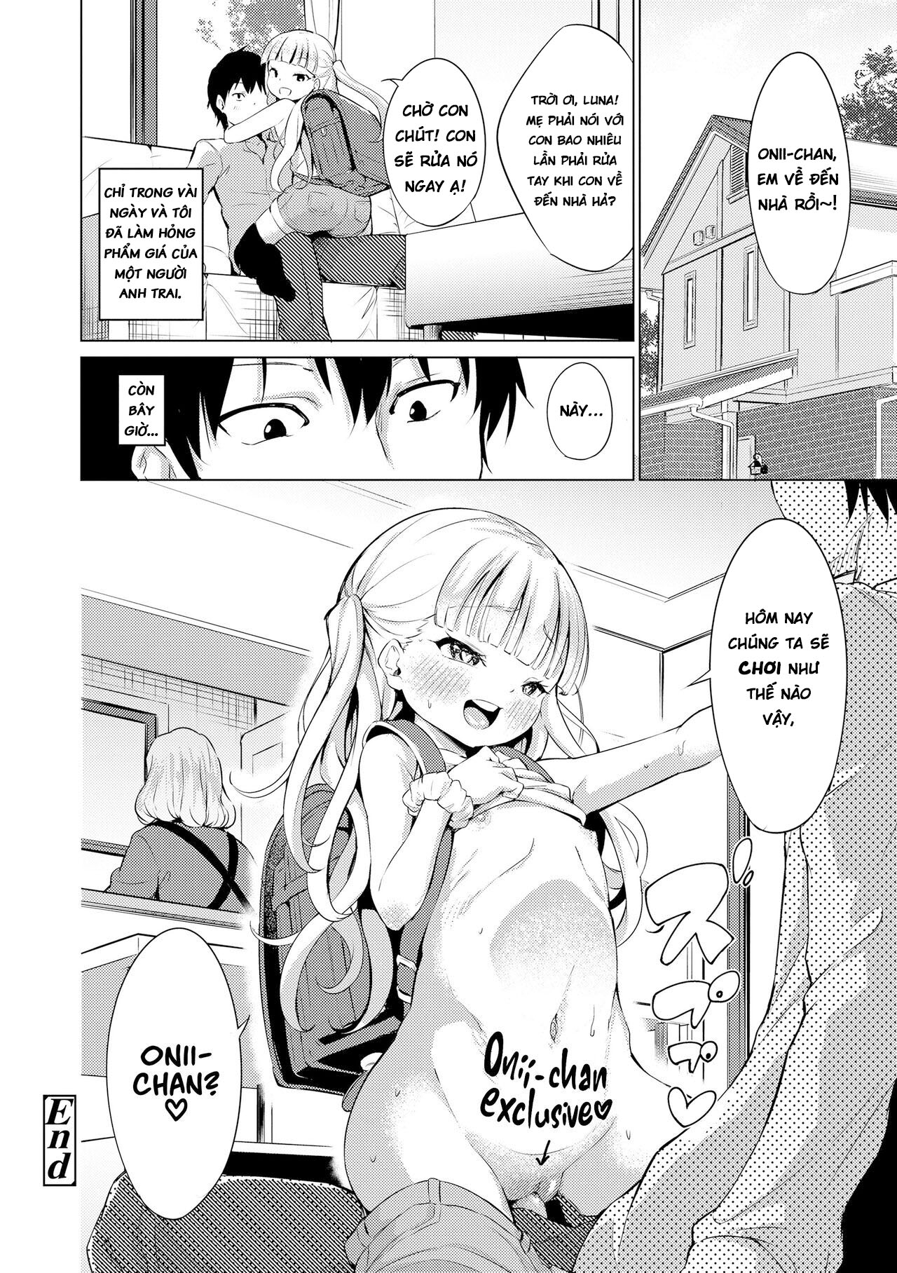 Đọc truyện hentai Cô em gái táo bạo - Oneshot
