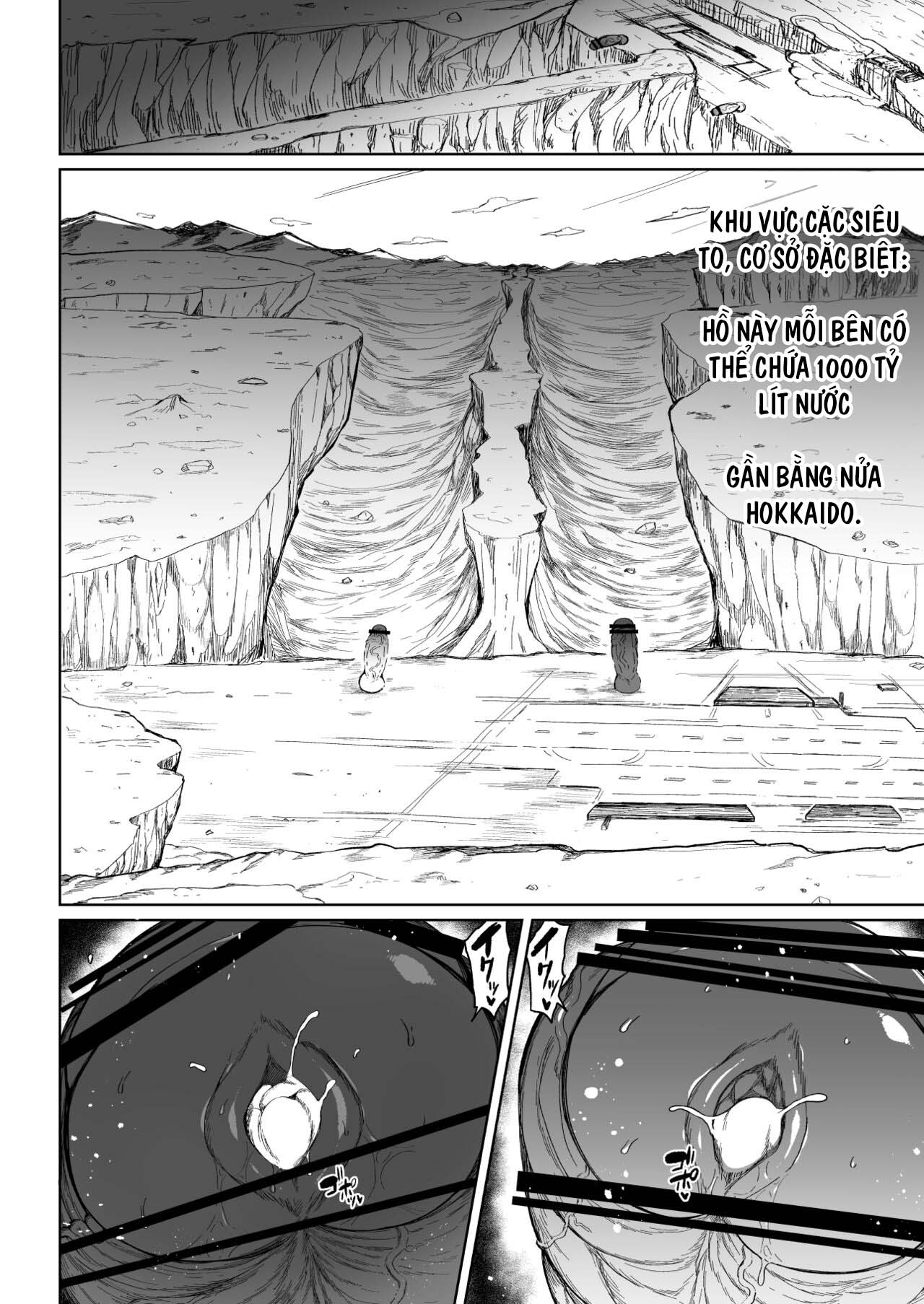Đọc truyện hentai Cuộc thách đấu với cặc khổng lồ - Oneshot