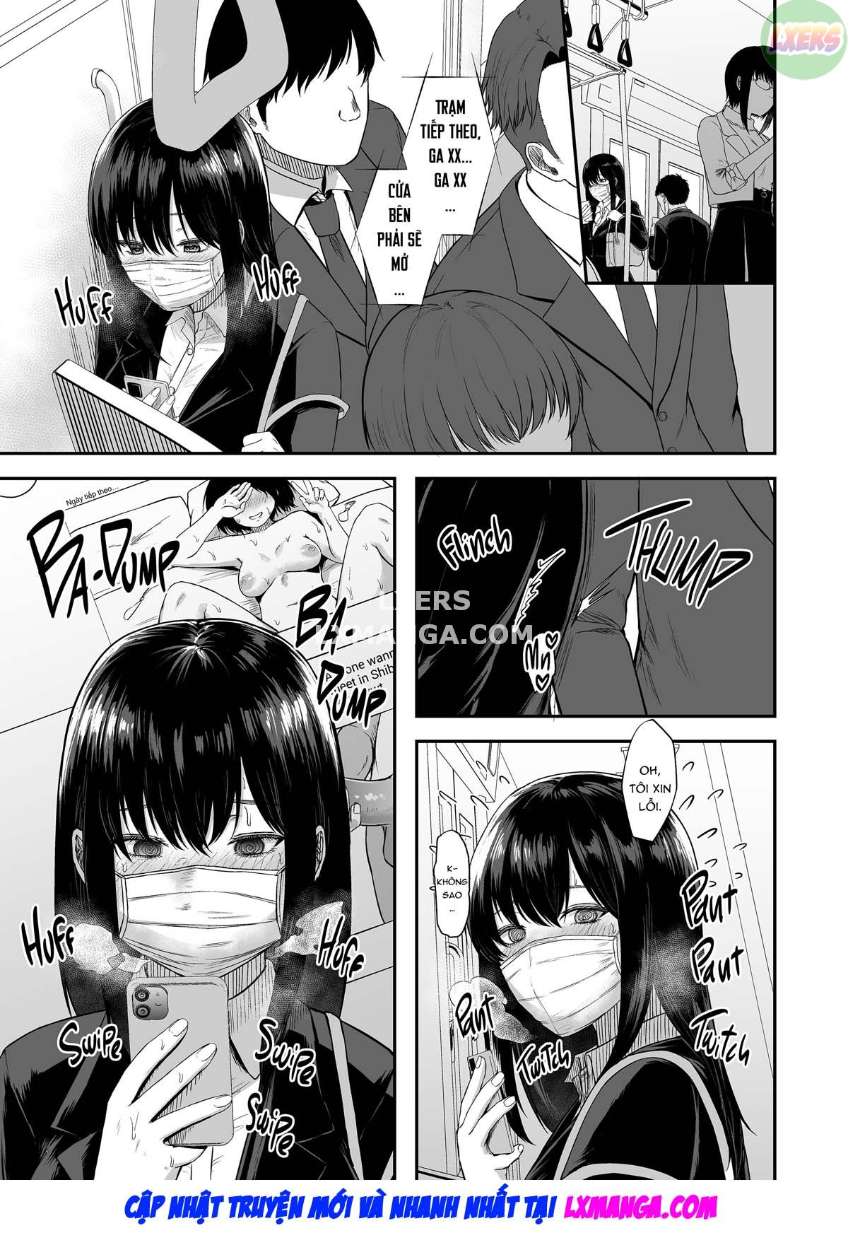 Đọc truyện hentai Tôi quá hứng thú nên đã mang nó về nhà và xem trên đường đi làm. - Oneshot