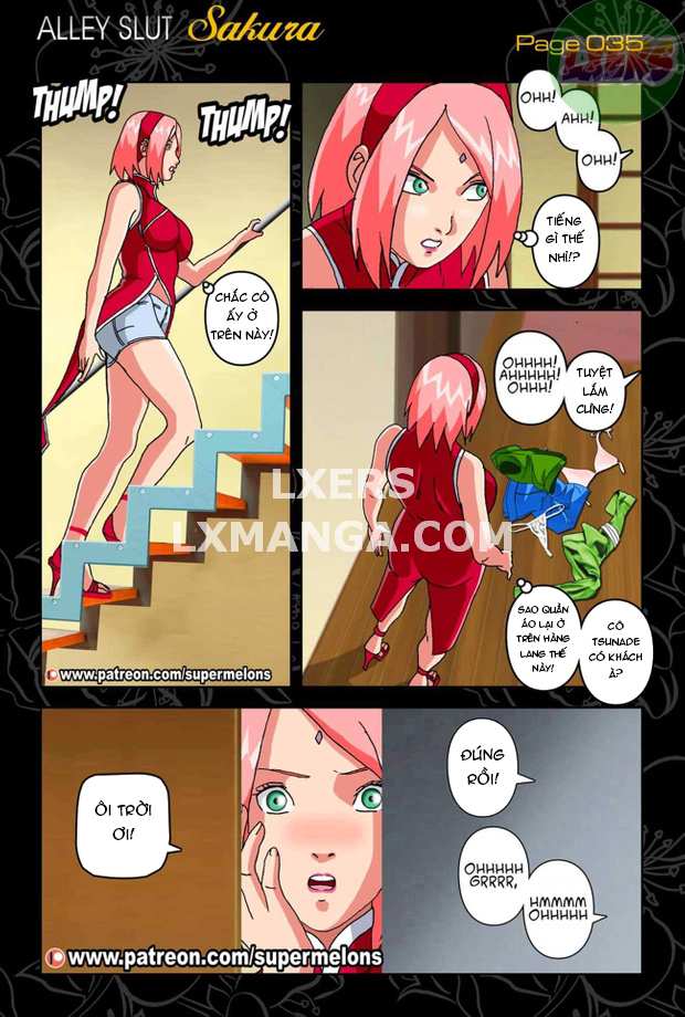 Đọc truyện hentai Ngõ Con Đĩ Sakura Chap 1