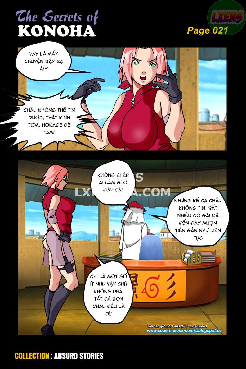Đọc truyện hentai Bí mật của Konoha - Oneshot