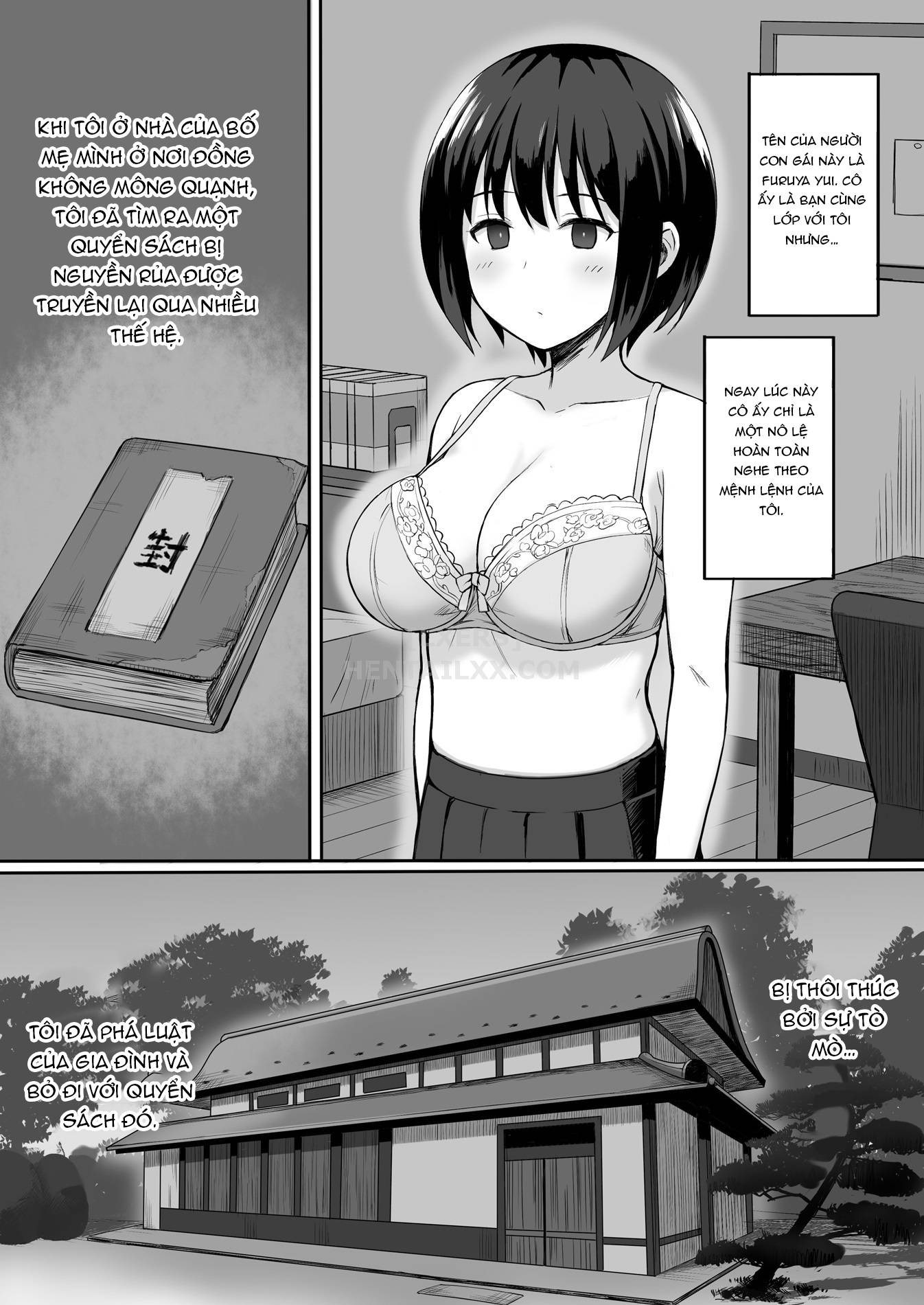 Đọc truyện hentai Fukujuu No Noroi De Classmate O Onaho-Ka Suru Hanashi - Chap 1