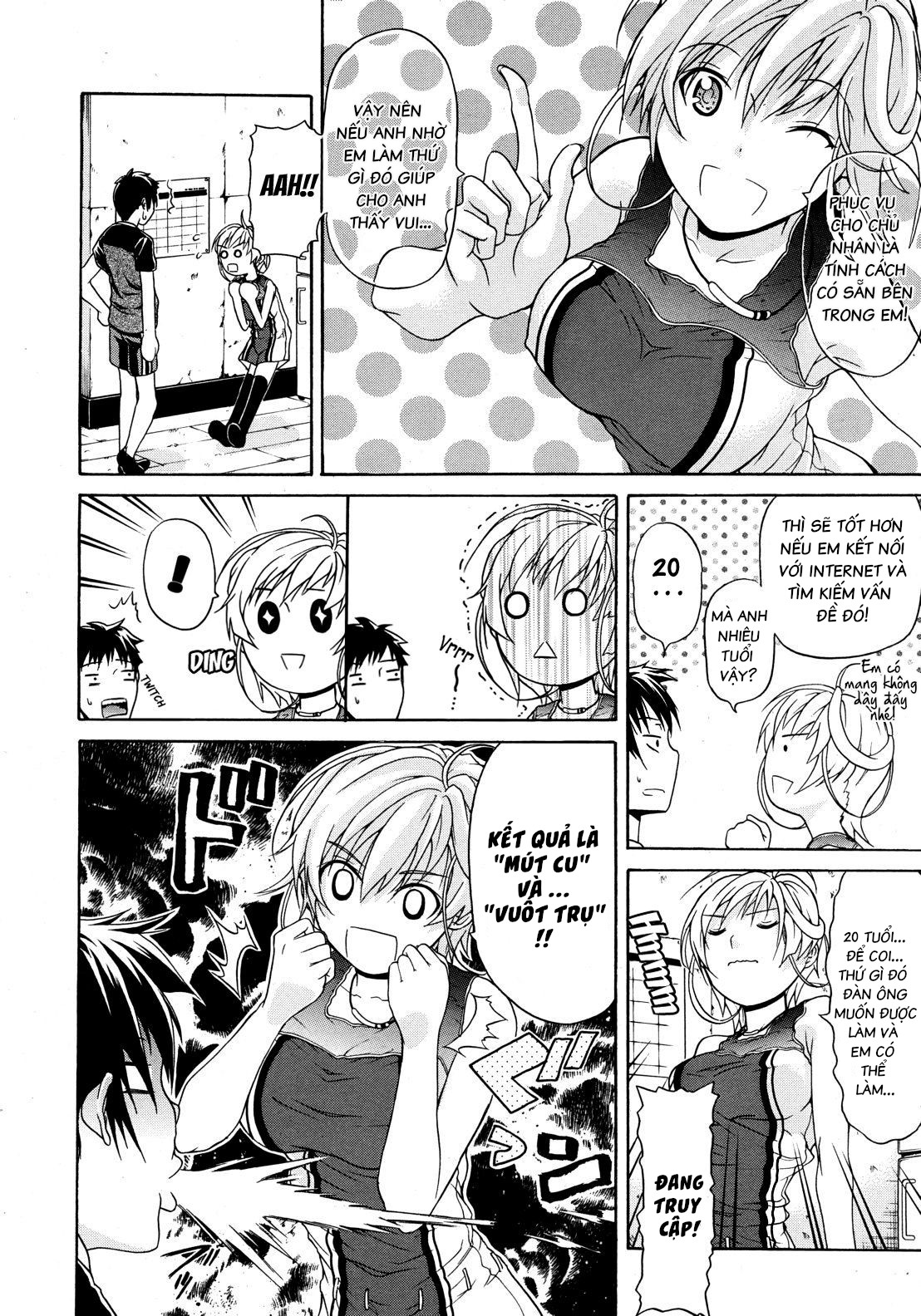 Đọc truyện hentai Niềm Tin Người Máy - Chap 1