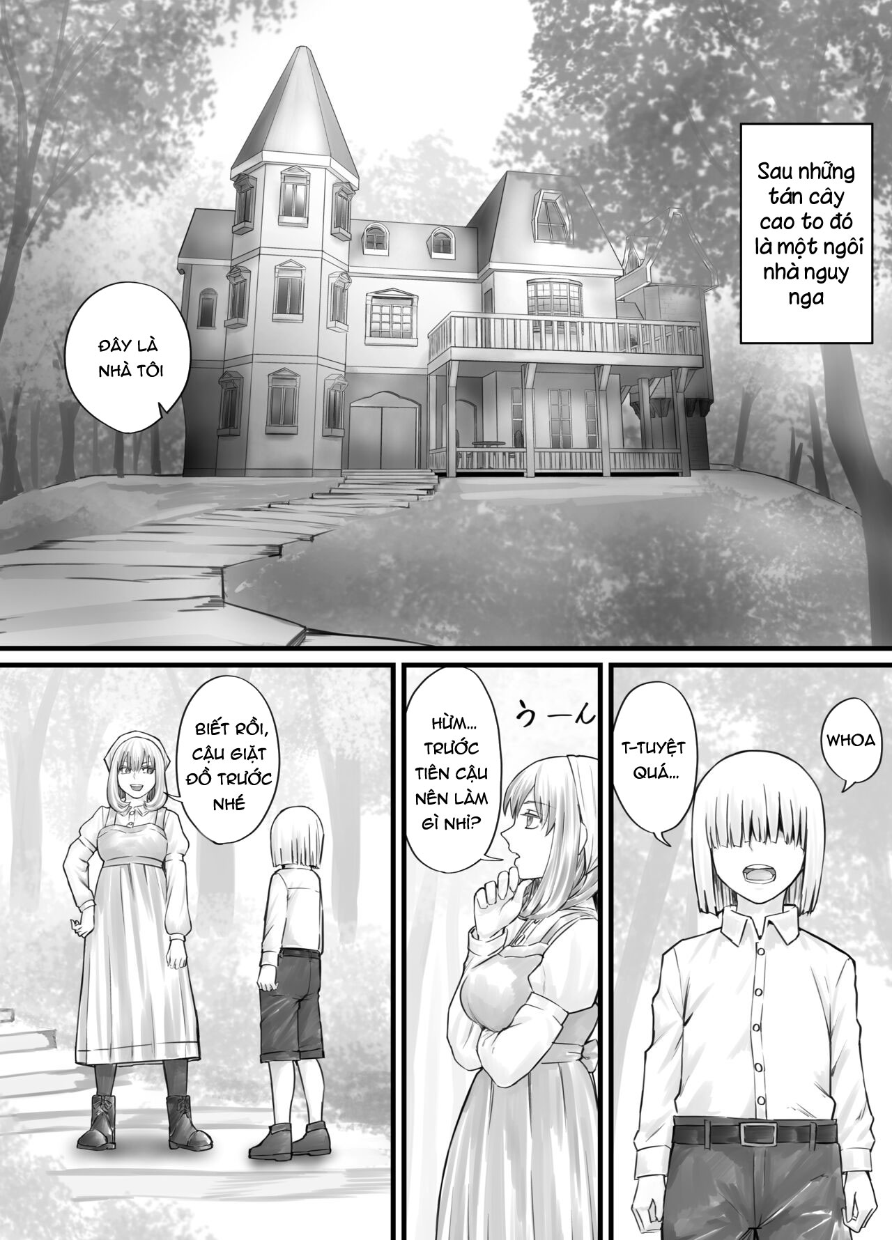 Đọc truyện hentai Manga nơi bạn có thể nhìn thấy cảnh mình tè lên chị gái mình - Chap 1 + 2