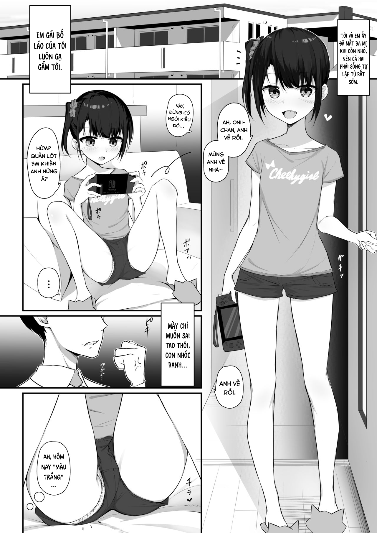 Đọc truyện hentai Vì đứa em quá bố láo nên anh trai đã đánh thuốc để dạy dỗ cách kính trên nhường dưới - Oneshot