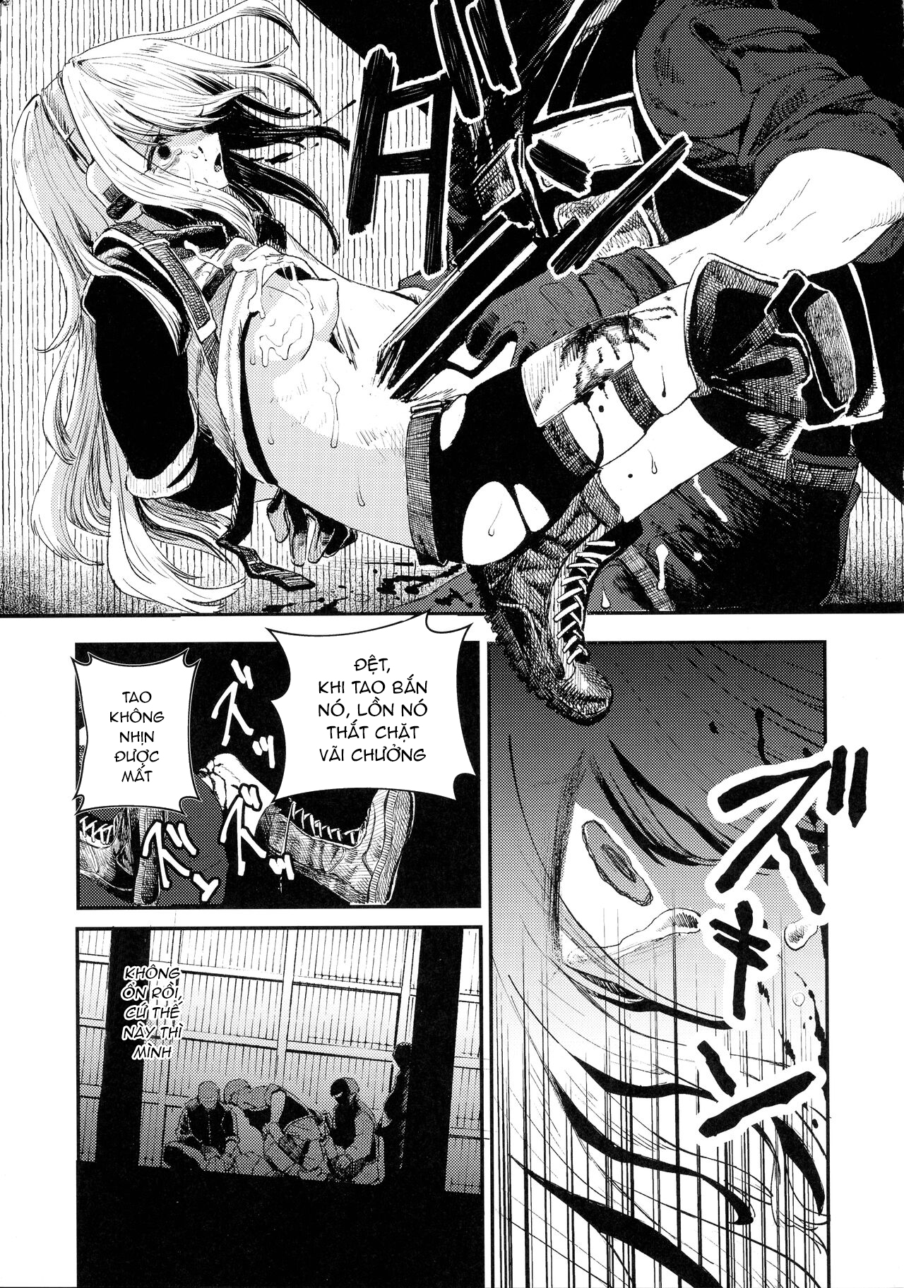 Đọc truyện hentai Thiếu nữ quân nhân thua trận - Oneshot