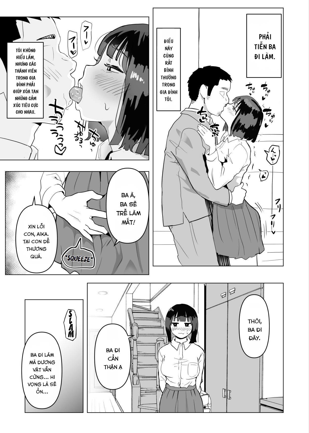 Đọc truyện hentai Việc có một gia đình ở nhà là điều bình thường (loạn luân) - Chap 1
