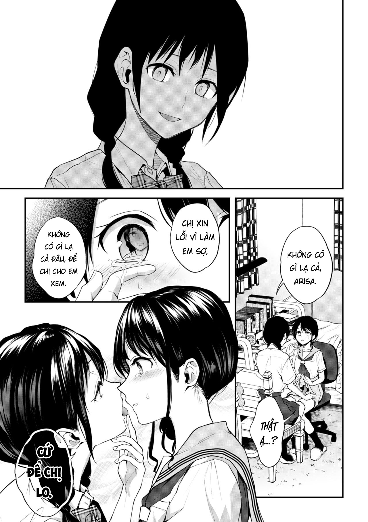 Đọc truyện hentai Onee-chan no Kowai Kisu - Oneshot