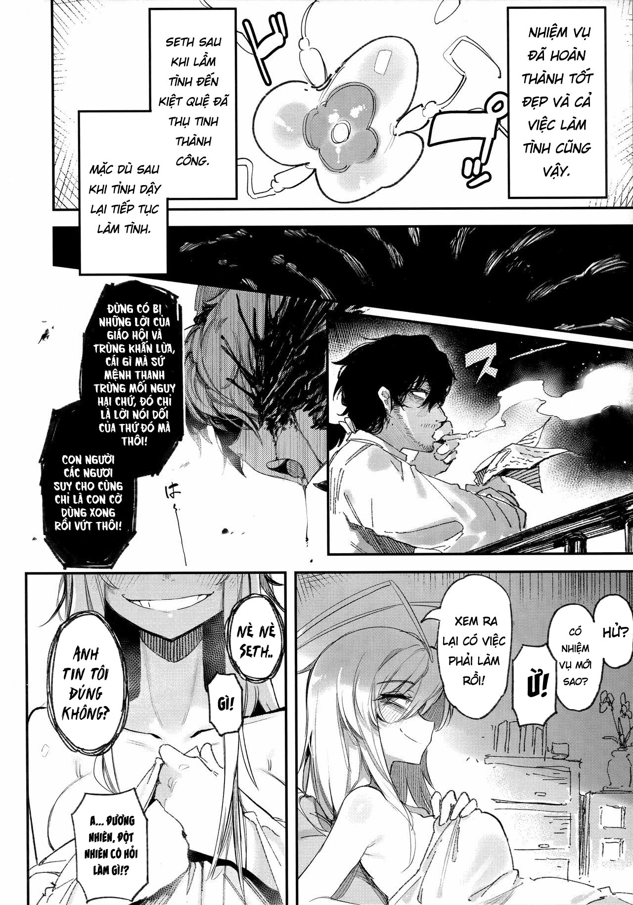 Đọc truyện hentai Cô gái săn mồi - Oneshot nứng