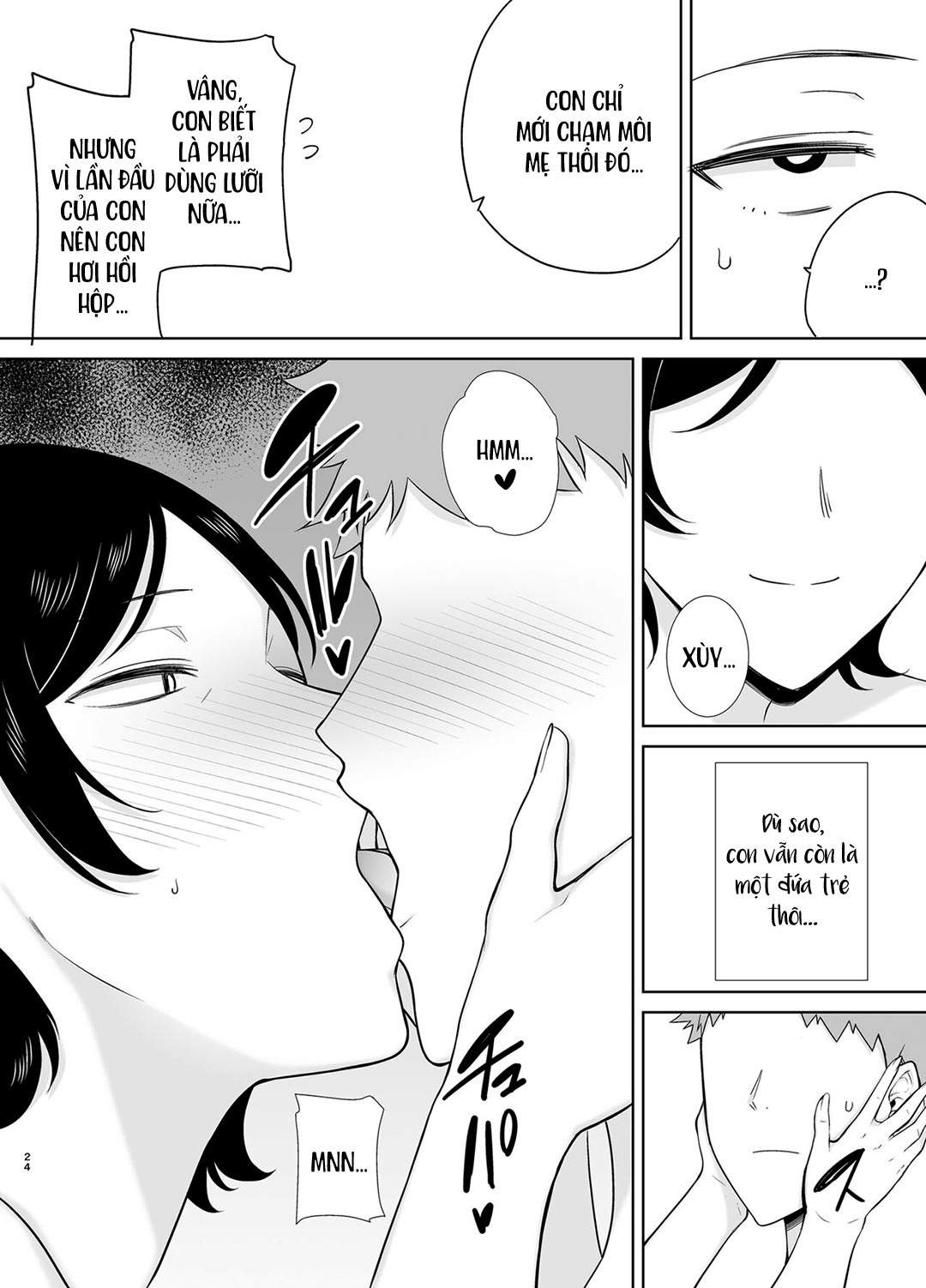 Đọc truyện hentai Mẹ cũng là phụ nữ - Chap 1 - Có che