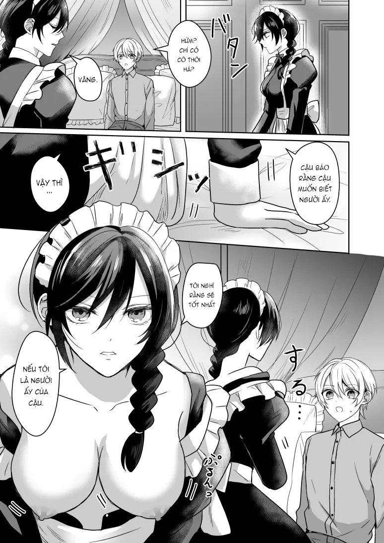 Đọc truyện hentai Xin hãy để việc đó cho tôi thưa chủ nhân - Oneshot