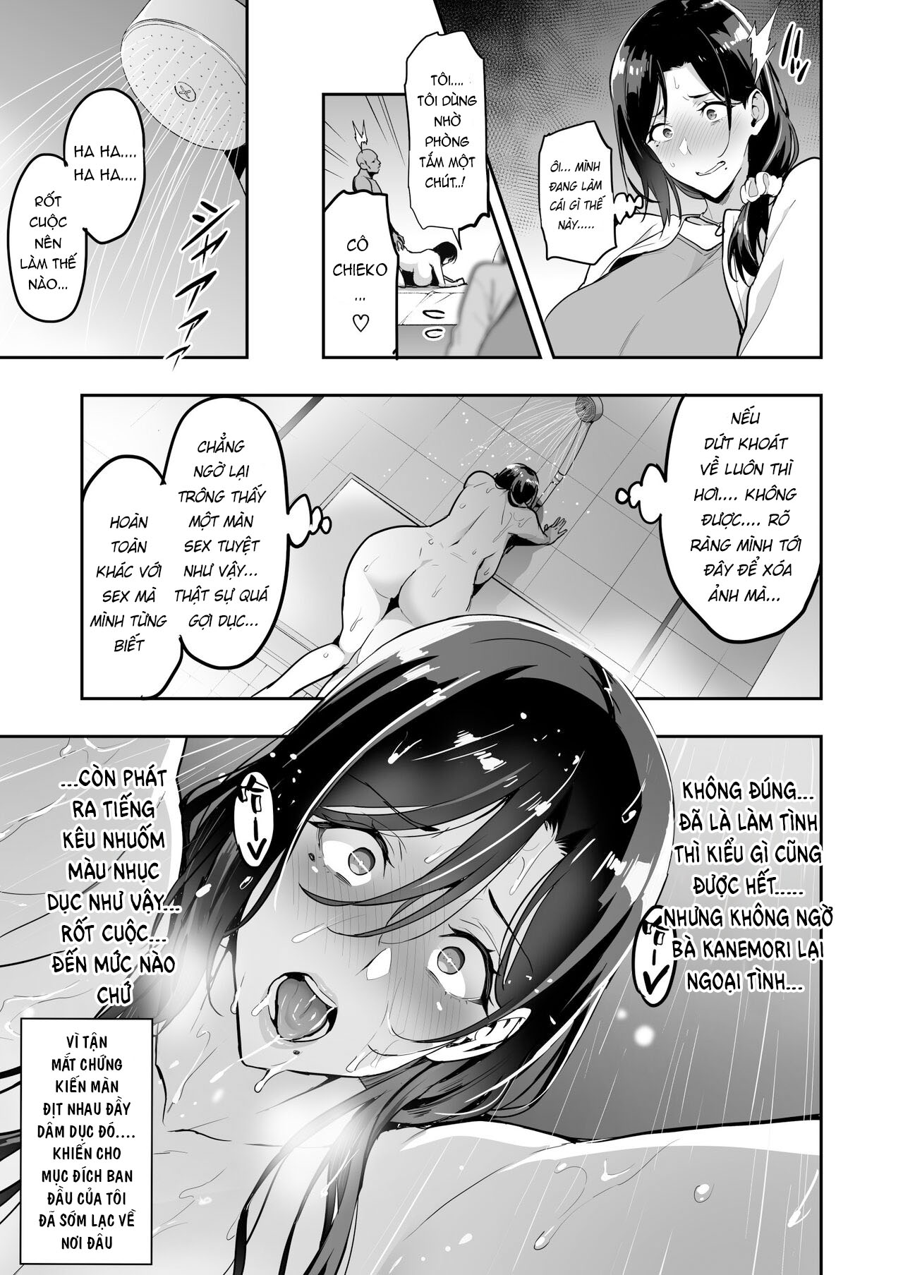 Đọc truyện hentai Hoa anh đào rũ xuống là tiến đen tối 2212 - Chap 2