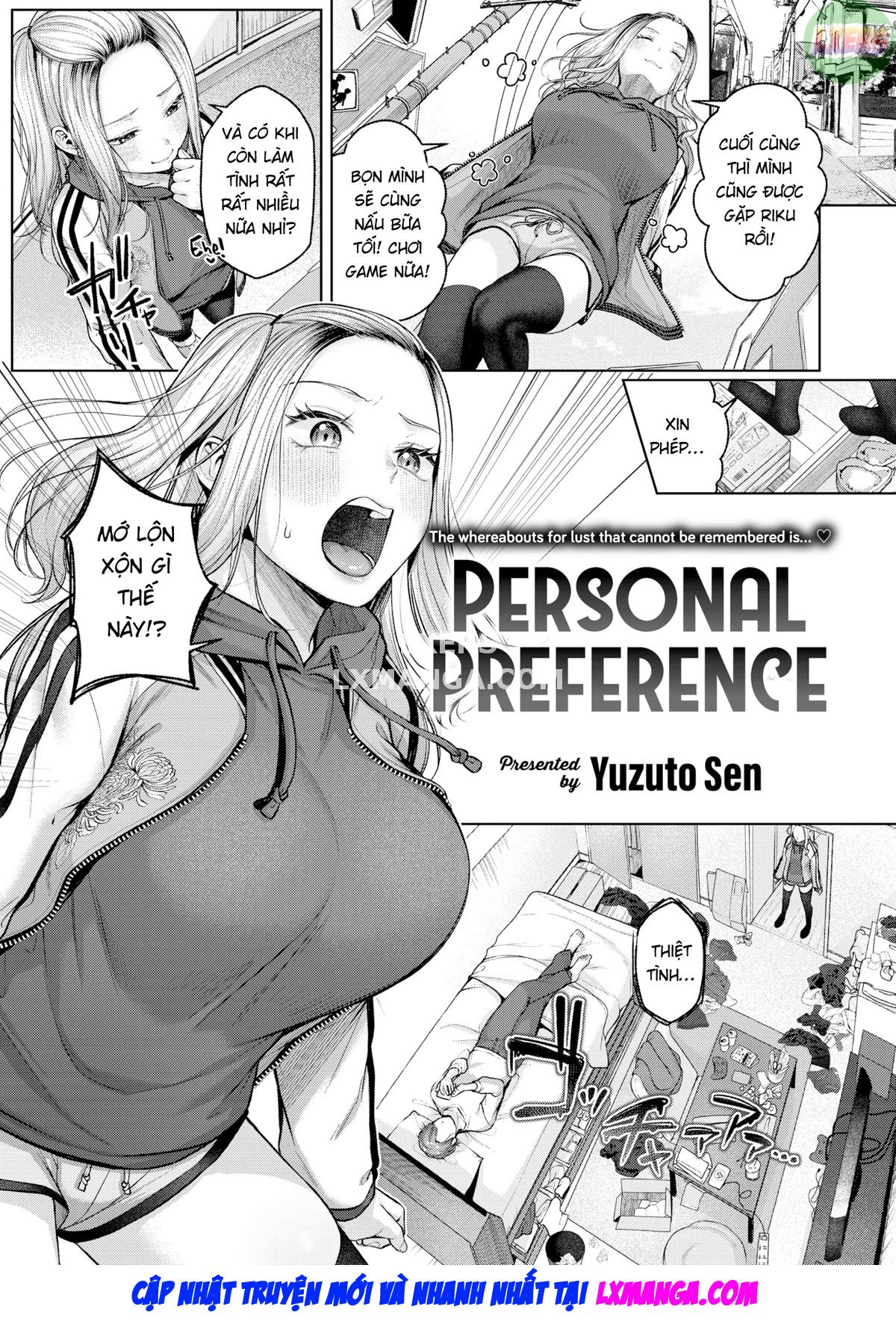 Đọc truyện hentai Sống thử cùng người yêu xinh gái - Oneshot