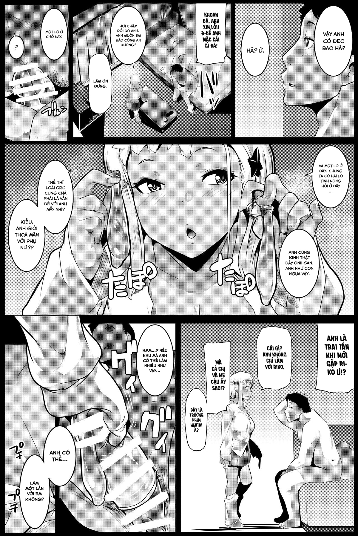 Đọc truyện hentai Em gái tôi là một bé Orc - Chap 4